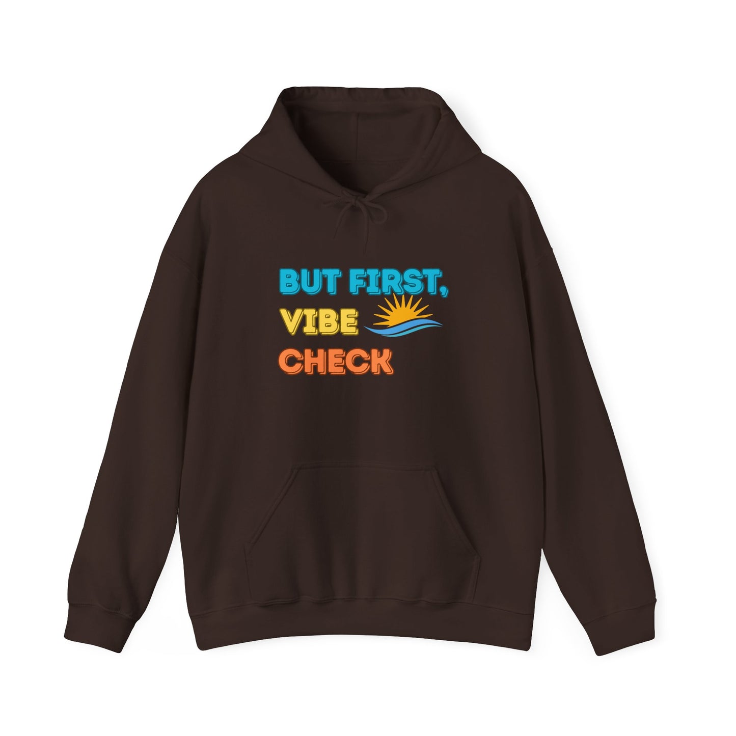 Vibe Check Hoodie - Unisex Heavy Blend Sweatshirt for Chill Days, Cozy Gatherings, Casual Lounging, Perfect Gift for Friends & Family