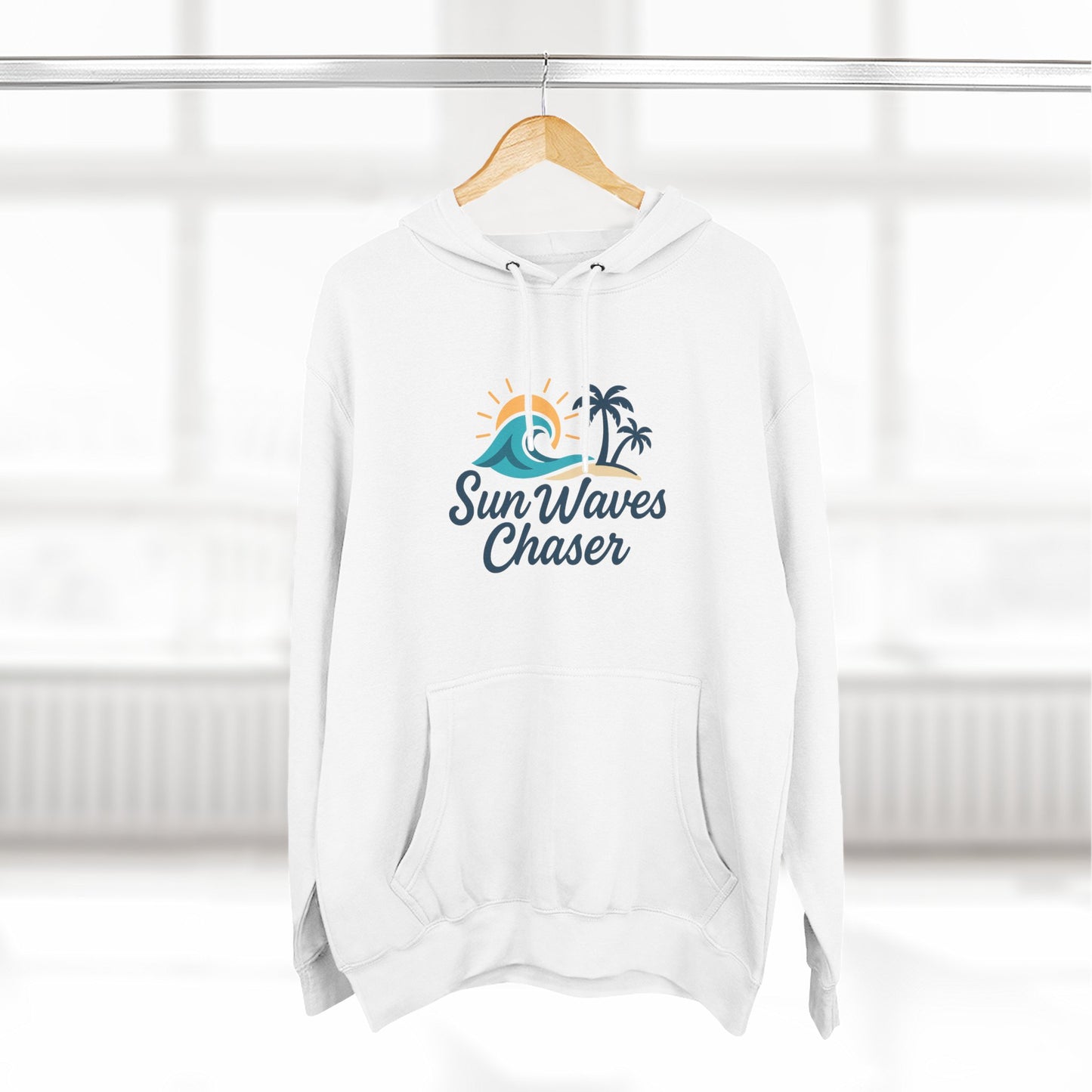 Cozy Beach Hoodie for Wave Lovers | Perfect for Summer, Gift for Surfers, Travel, or Casual Days