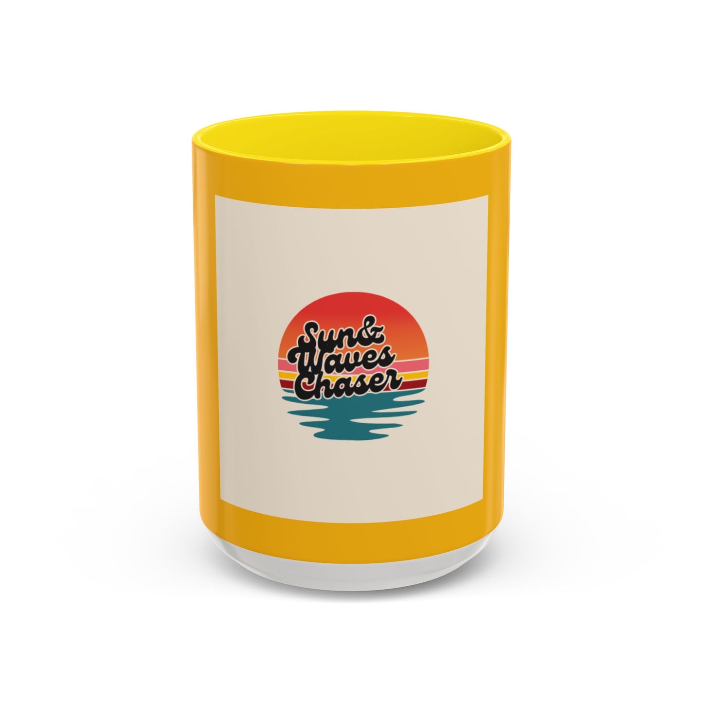 Sunset Vibes Coffee Mug, Beach Lover Gift, Vacation Memento, Surf Aesthetic, Summer Decor