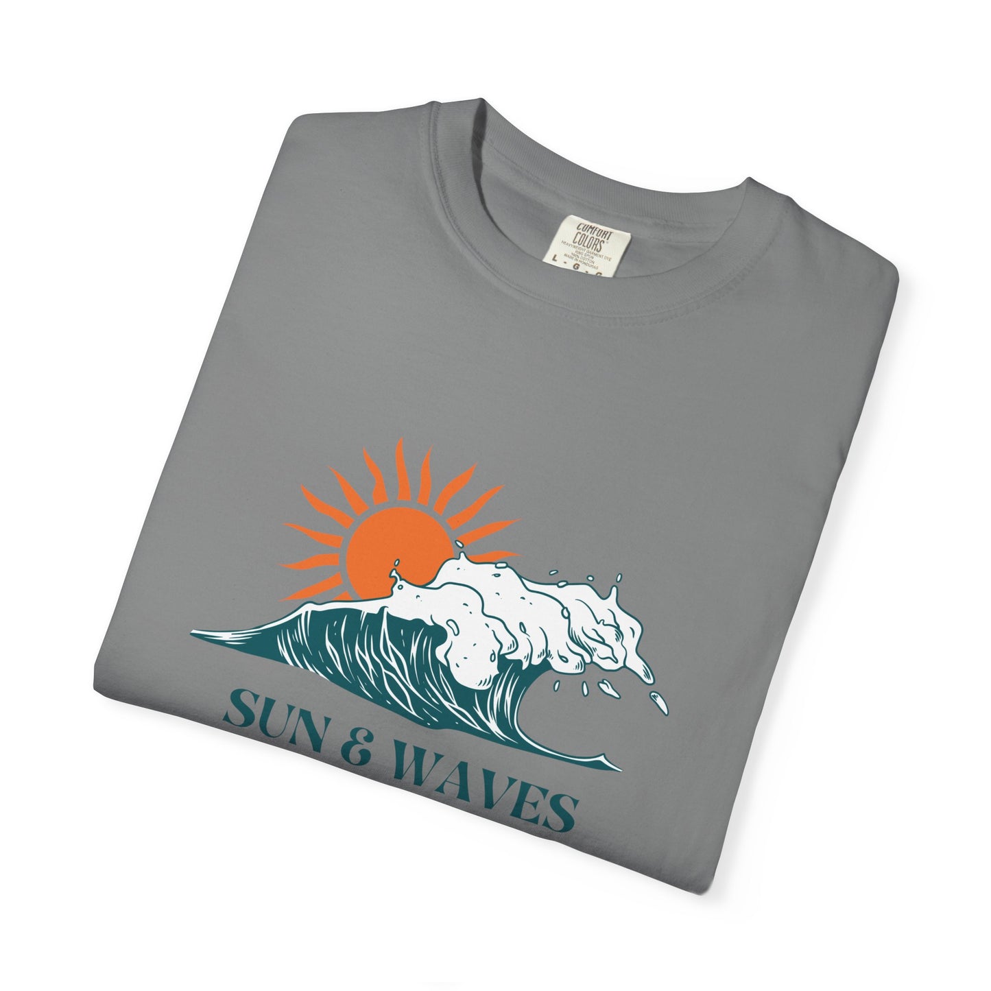 Sun & Waves Chaser Unisex T-Shirt, Beach Vibes Shirt, Summer Casual Wear, Surfing Apparel, Gift for Ocean Lovers