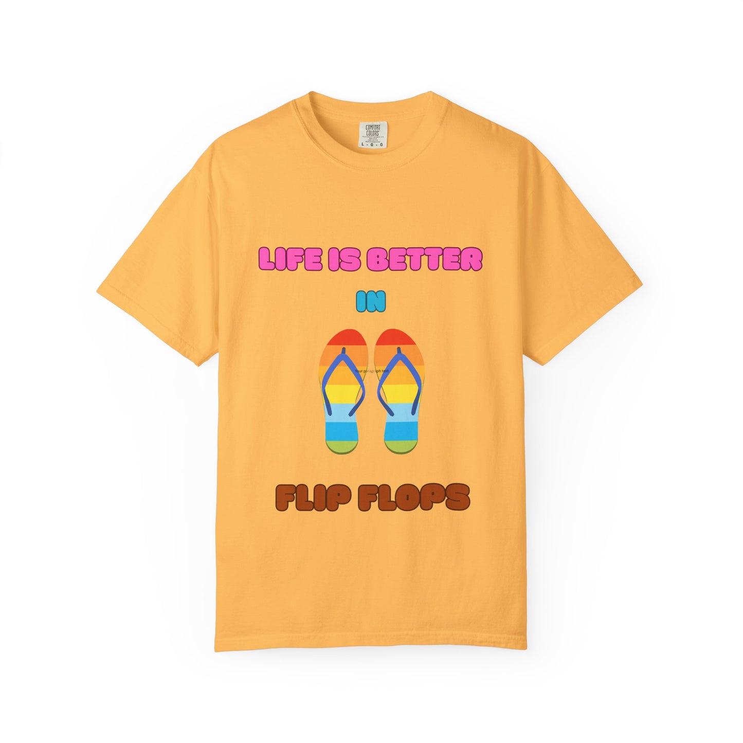Life is better in flip-flops, Summer Vibes Flip Flops T-Shirt, Women's T-Shirt, Beach shirt, vacation