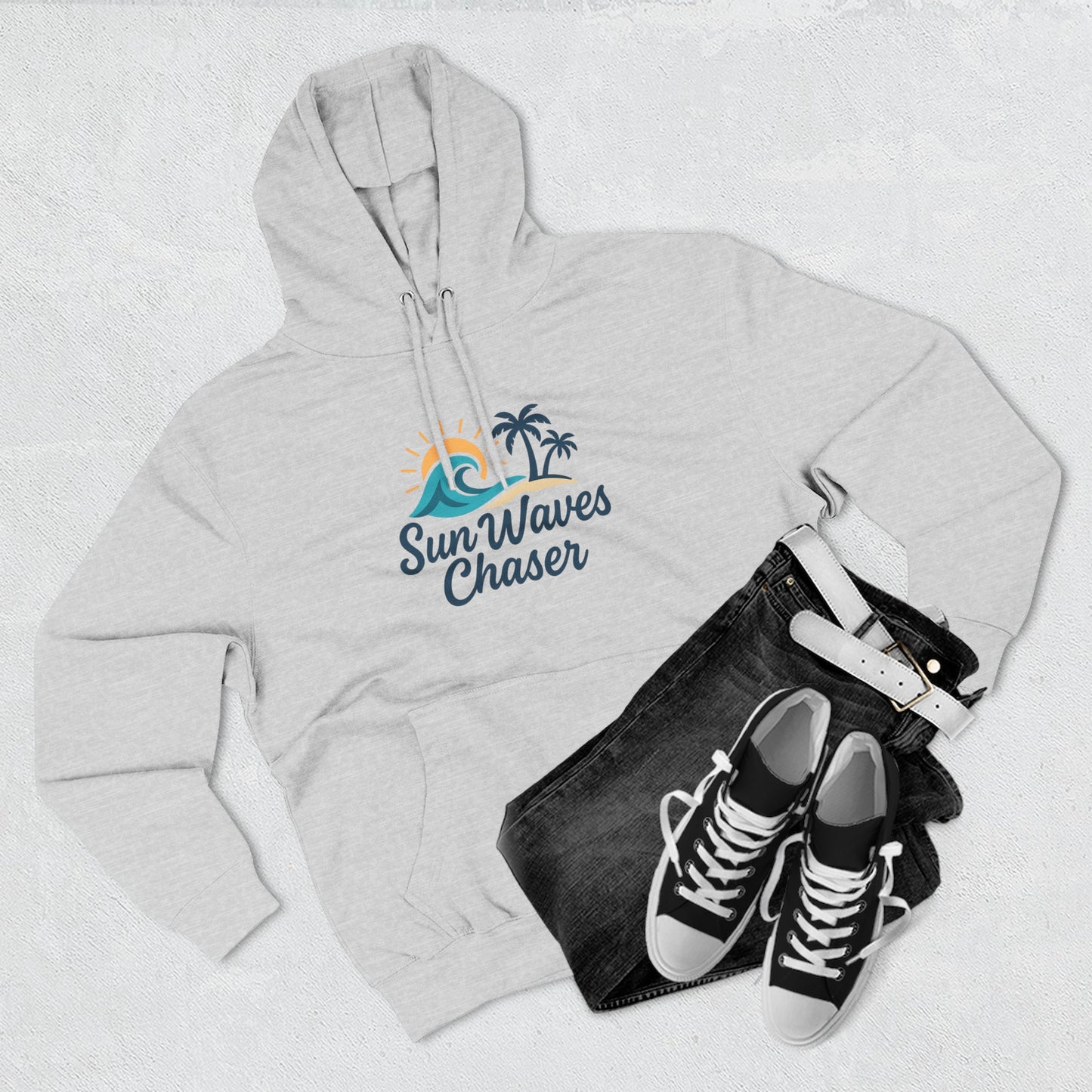 Cozy Beach Hoodie for Wave Lovers | Perfect for Summer, Gift for Surfers, Travel, or Casual Days