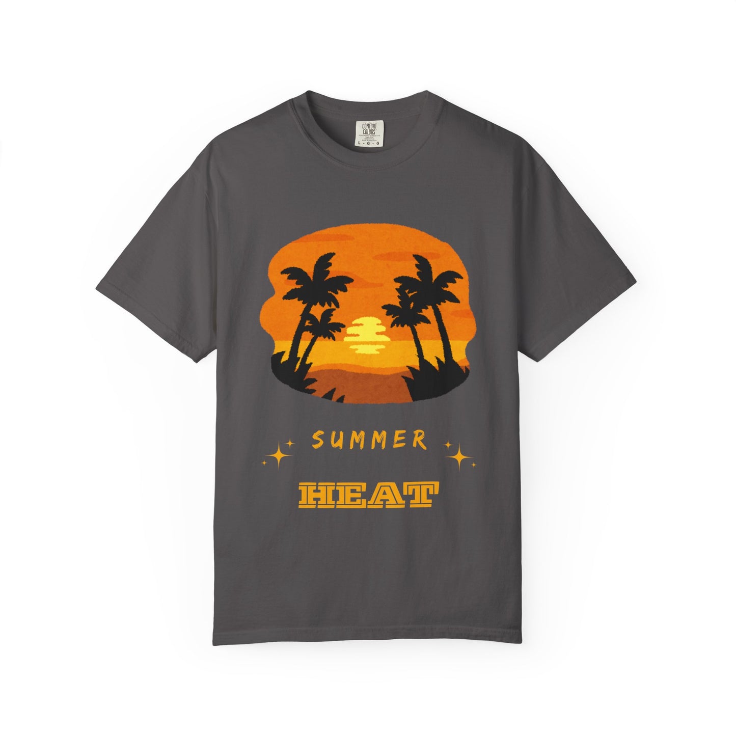 Summer Heat Men's T-Shirt, graphic summer tee, vacation tee, beach t-shirt
