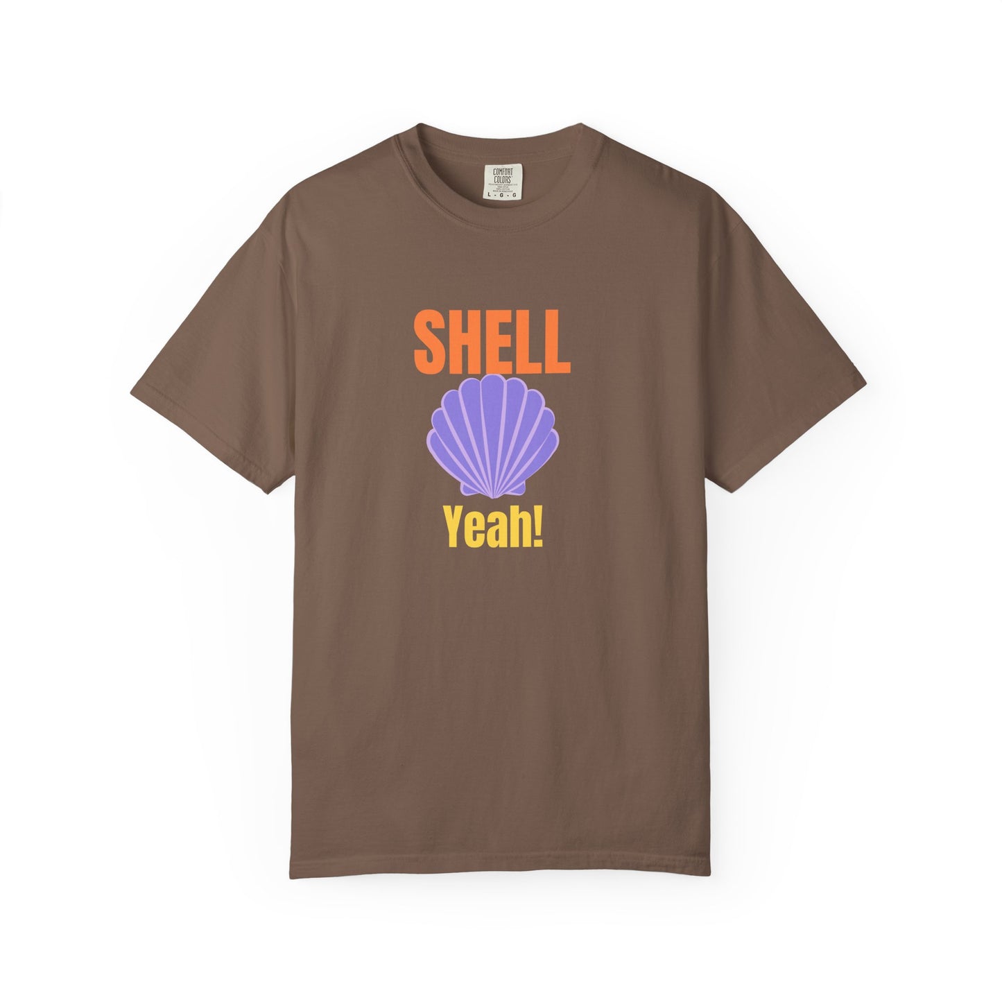 Shell Yeah! Men's T-shirt, coastal graphic fall tee, summer t-shirt, vacation graphic tee