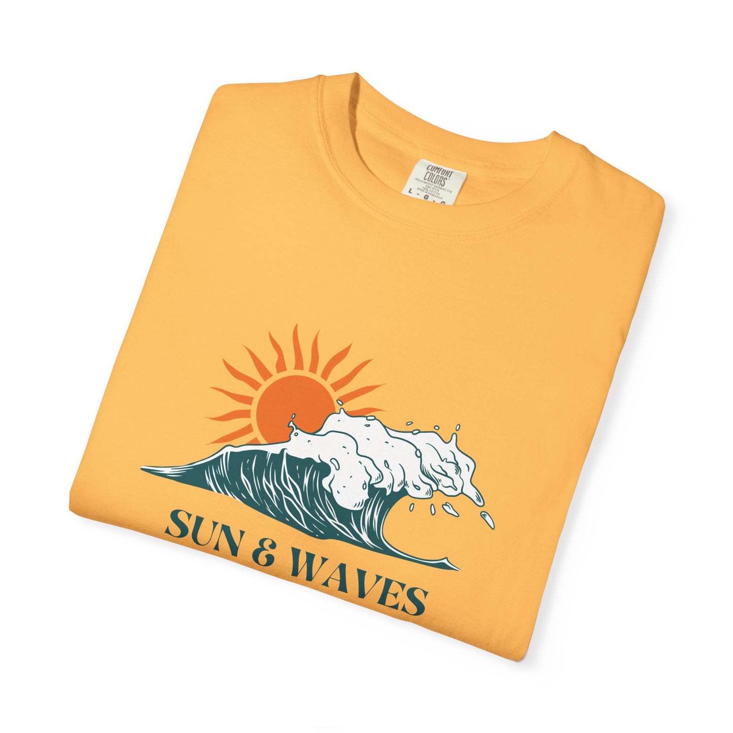 Sun & Waves Chaser Unisex T-Shirt, Beach Vibes Shirt, Summer Casual Wear, Surfing Apparel, Gift for Ocean Lovers
