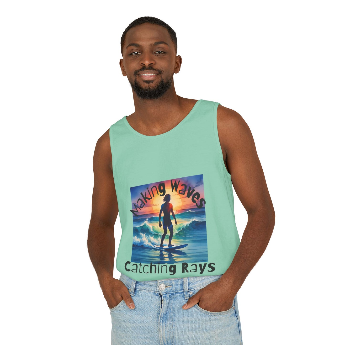 Making Waves M tank top shirt