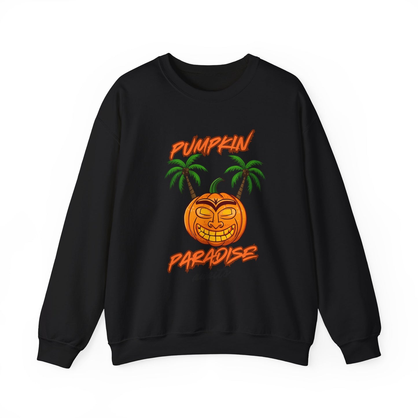 Pumpkin Paradise Crewneck Sweatshirt | Cozy Fall Fashion, Halloween Apparel, Unisex Sweatshirt, Pumpkin Lover Gift, Autumn Style