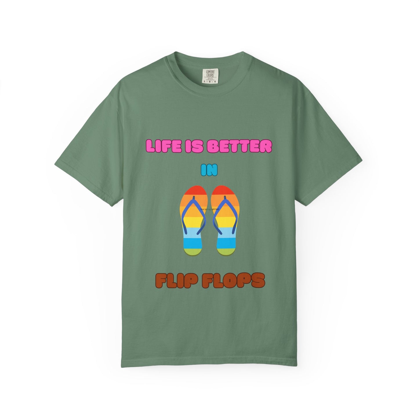 Life is better in flip-flops, Summer Vibes Flip Flops T-Shirt, Women's T-Shirt, Beach shirt, vacation