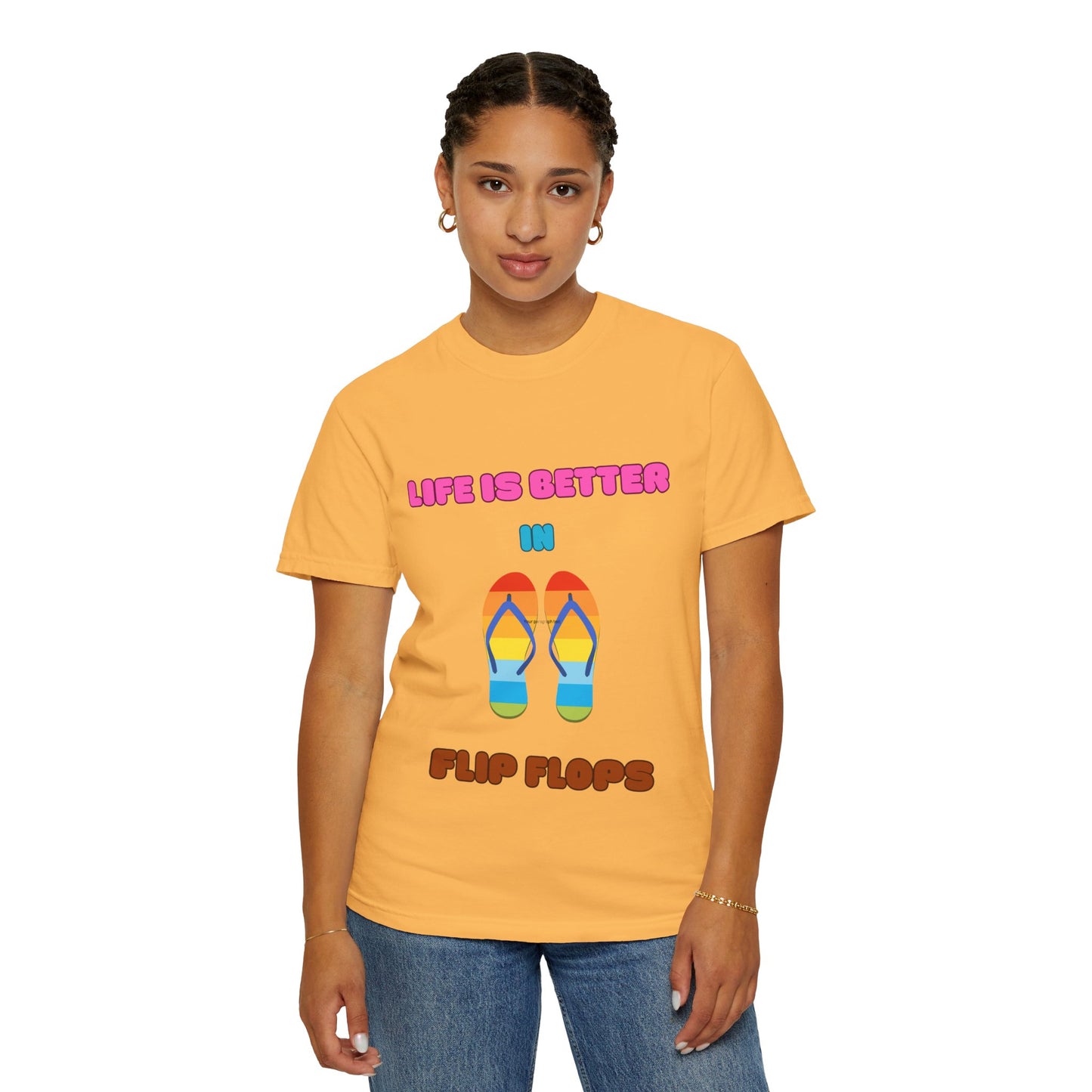 Life is better in flip-flops, Summer Vibes Flip Flops T-Shirt, Women's T-Shirt, Beach shirt, vacation