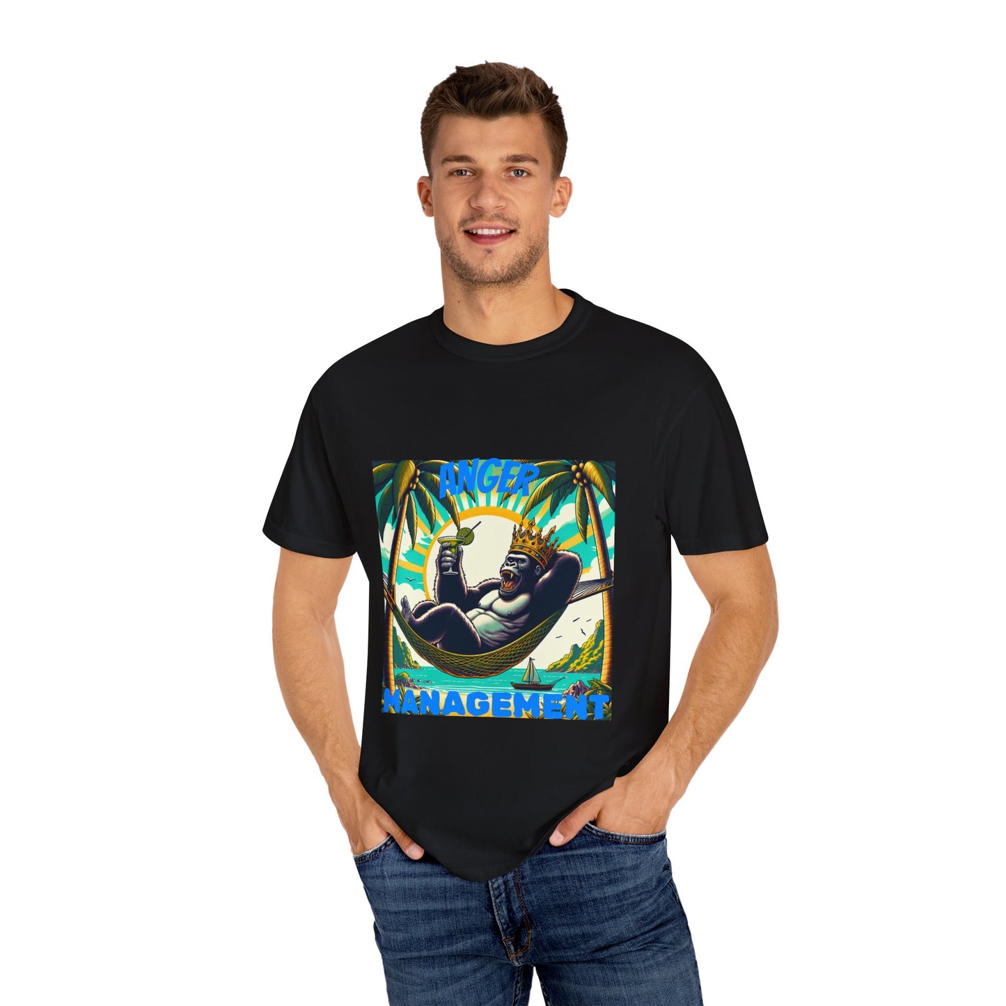 Anger Management Gorilla T-Shirt, fun tees, summer tees, King Kong t-shirt