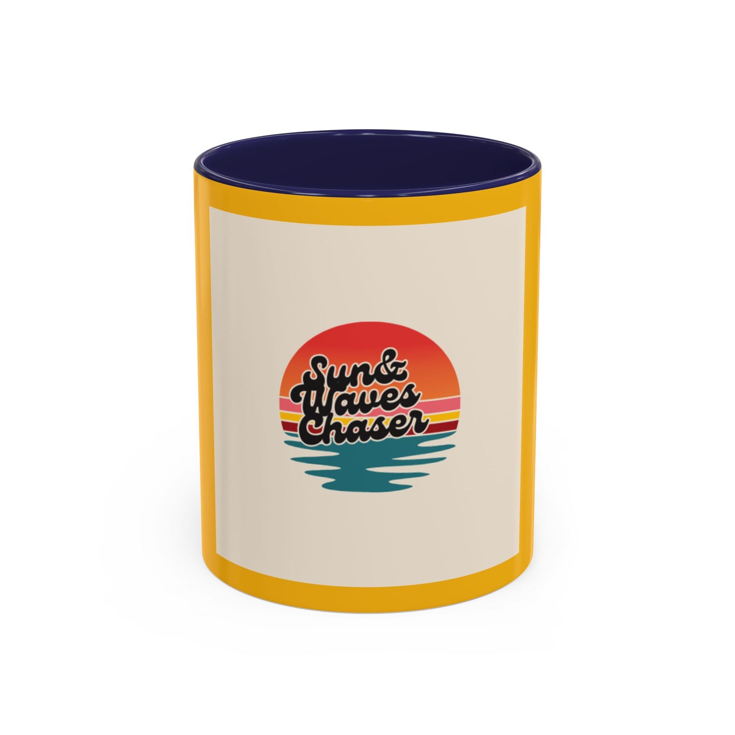 Sunset Vibes Coffee Mug, Beach Lover Gift, Vacation Memento, Surf Aesthetic, Summer Decor
