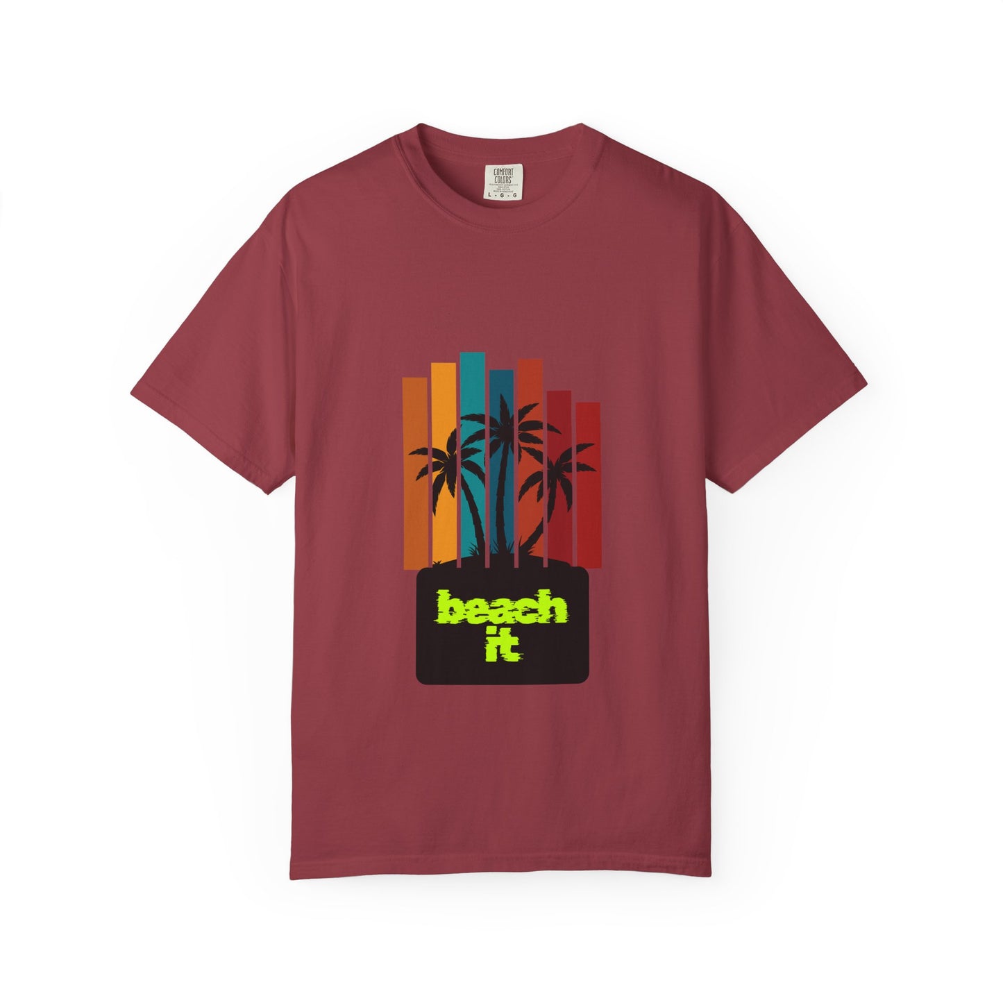 Beach IT Men's T-shirt, ocean tee, vacation tee, fall t-shirt, summer t-shirt