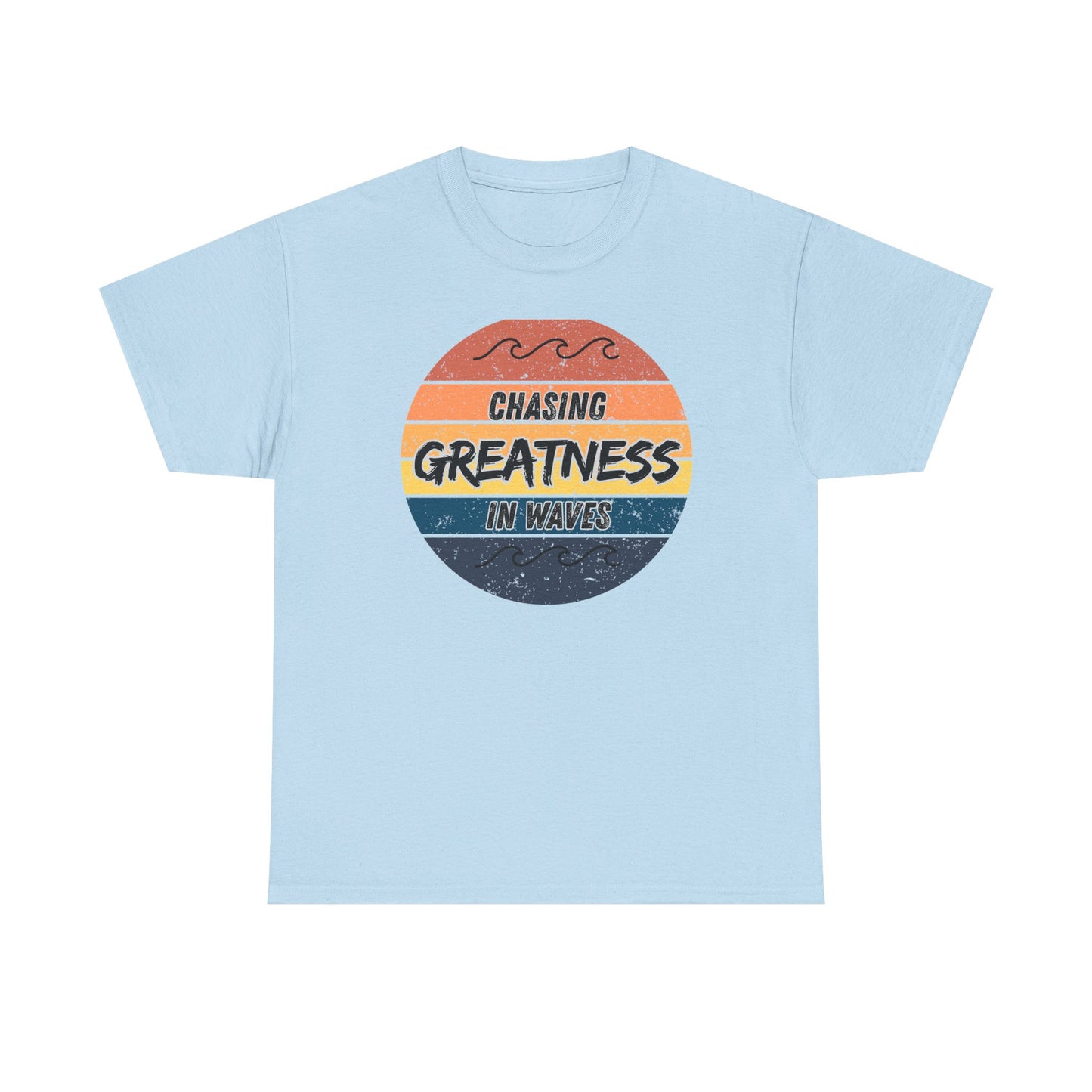 Chasing Greatness Unisex Tee - Motivational Cotton Shirt for Dreamers, Summer Vibes Tee, Gift for Graduates, Beachwear