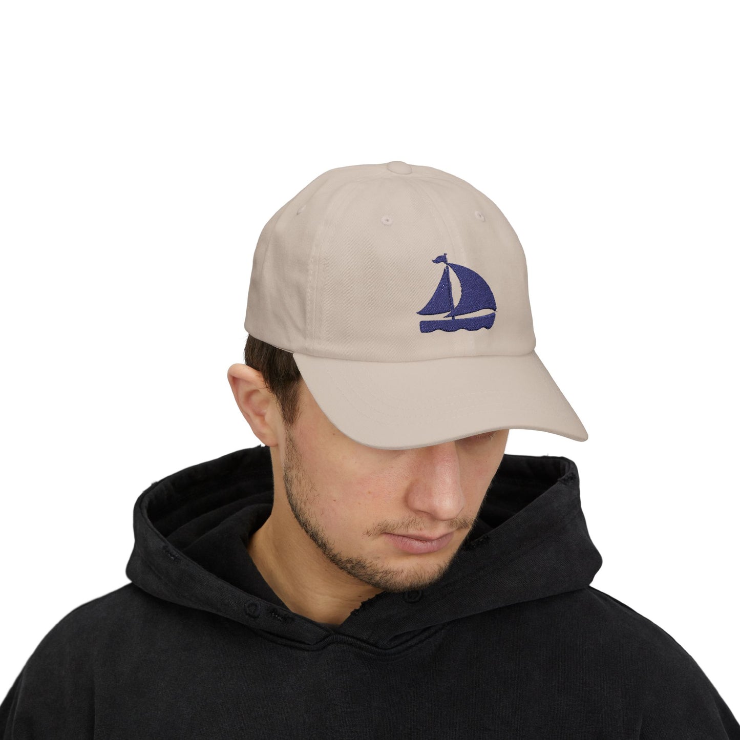 Sailboat Classic Dad Cap | Nautical Style, Beach Essential, Summer Accessory, Gift for Sailors, Casual Everyday Hat