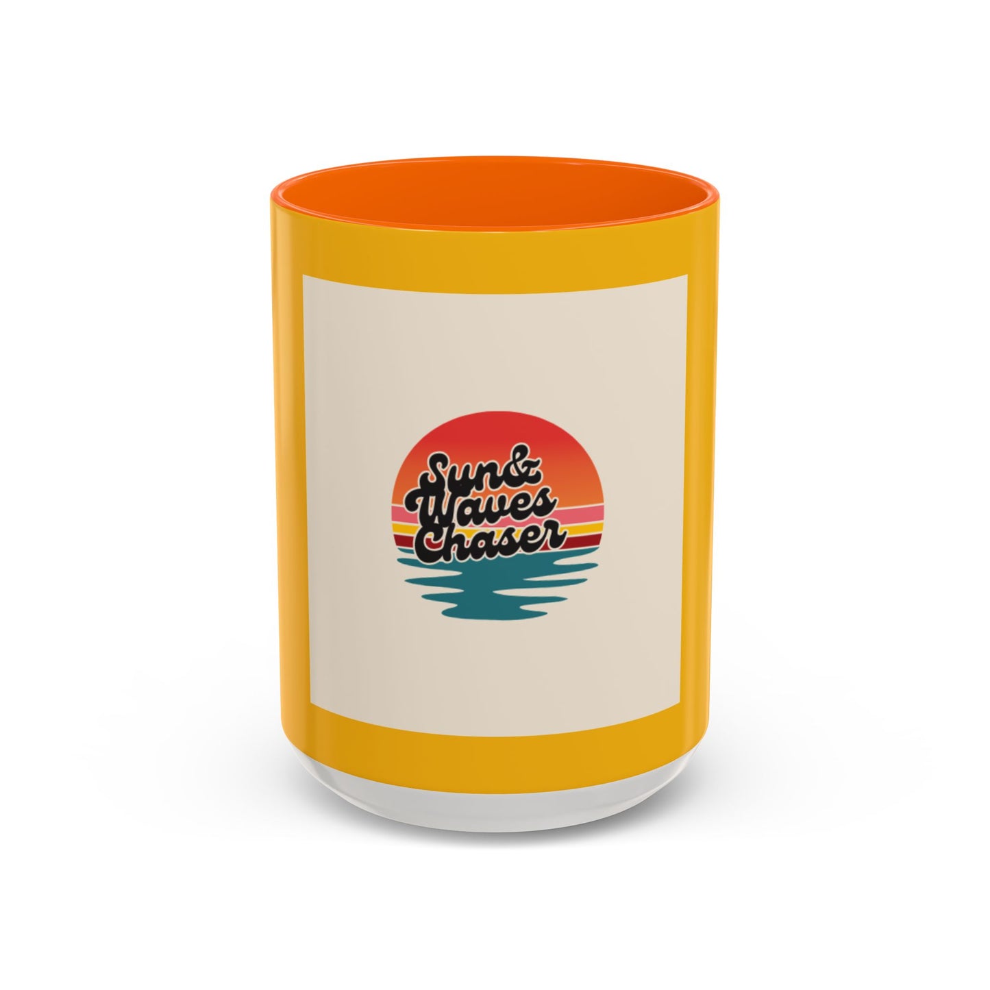 Sunset Vibes Coffee Mug, Beach Lover Gift, Vacation Memento, Surf Aesthetic, Summer Decor