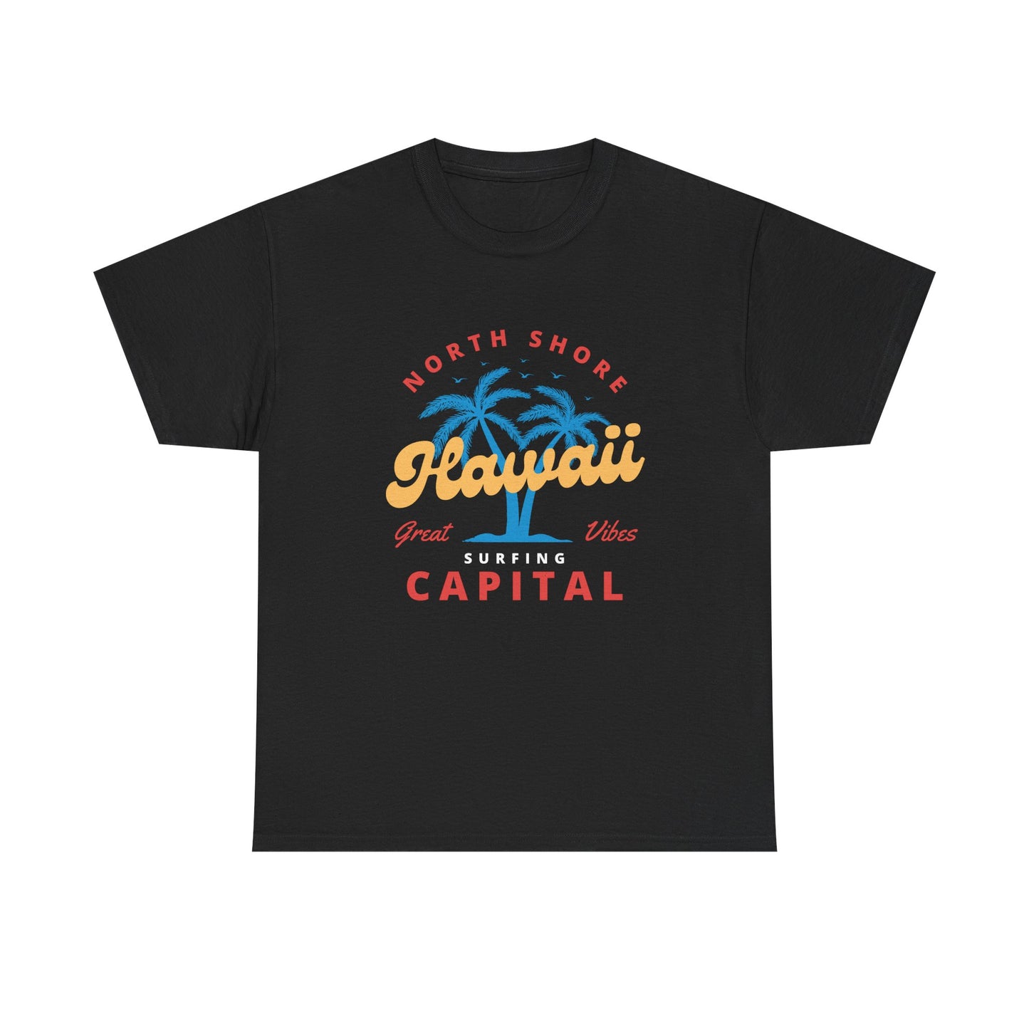 Tropical Paradise Tee, Summer Vibes Shirt, Hawaii Graphic Tee, Beach Day Outfit, Casual Wear for Vacation
