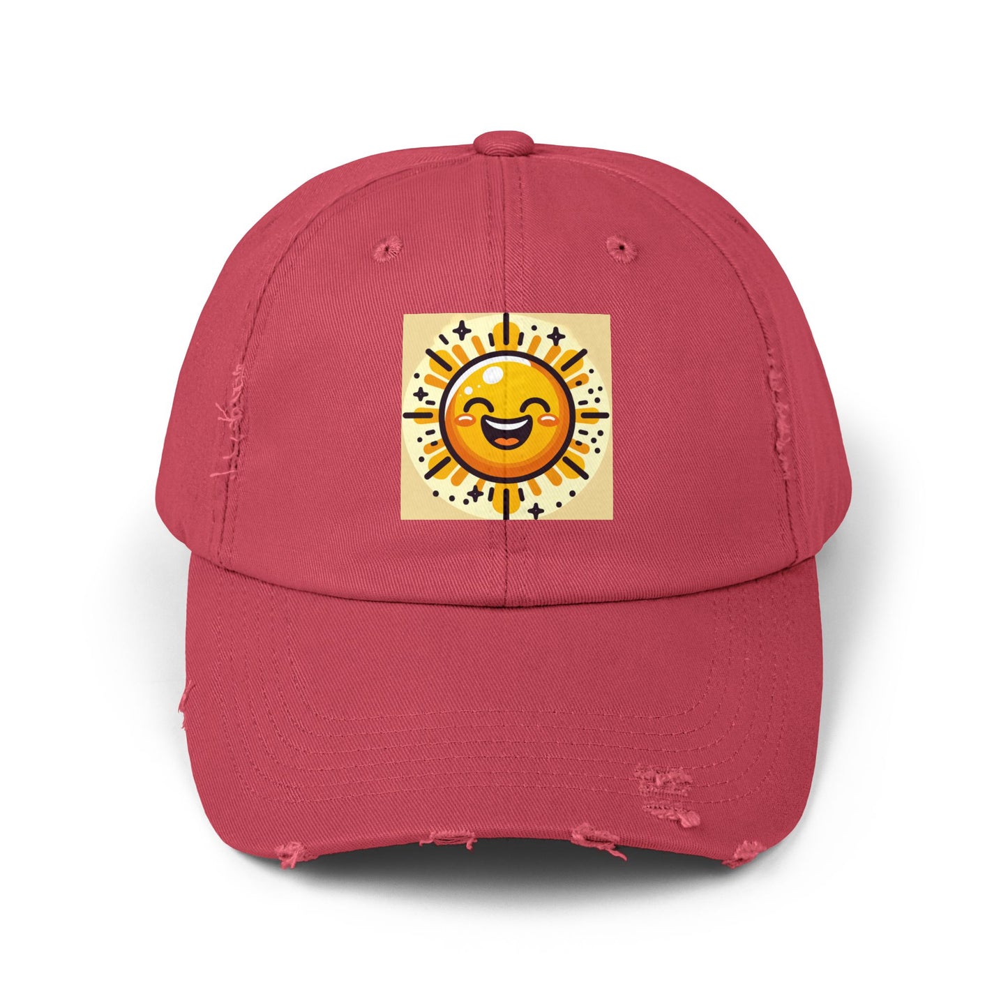 Sunny Vibes Distressed Cap