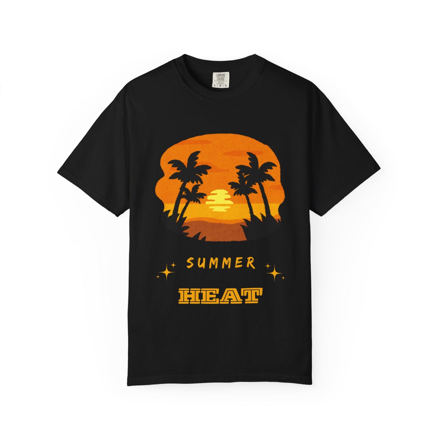 Summer Heat Men's T-Shirt, graphic summer tee, vacation tee, beach t-shirt