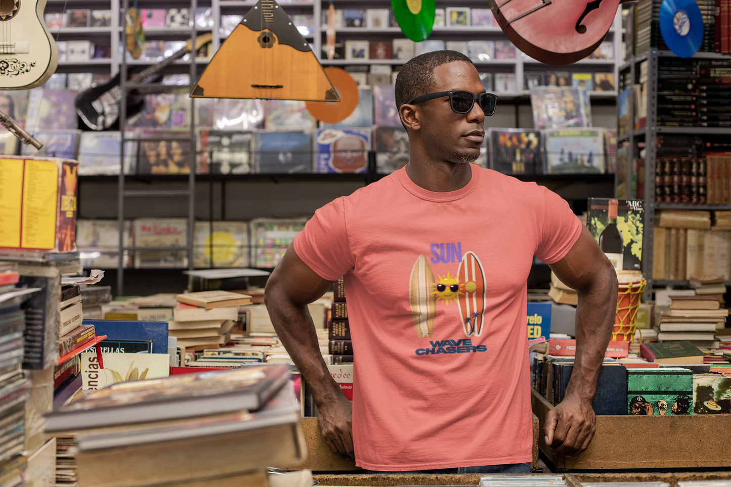 Surf Vibes Men's T-Shirt, surfer tees, beach wear, summer apparel, fall t-shirts