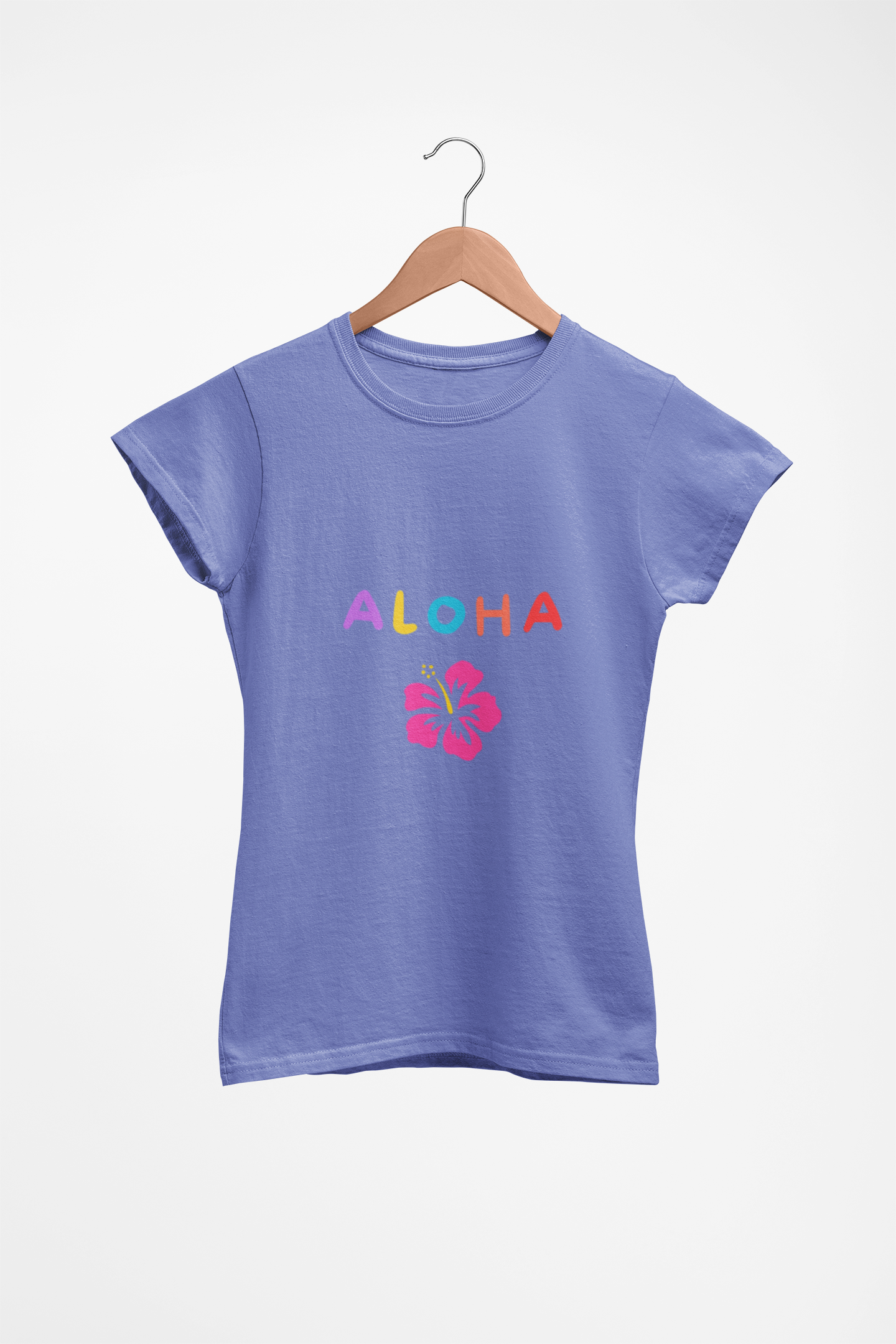 Aloha Vibe T-shirt, Hawaii Shirt, Women T-shirt, Summer Clothing, Vintage Style Top, Beach T-Shirt