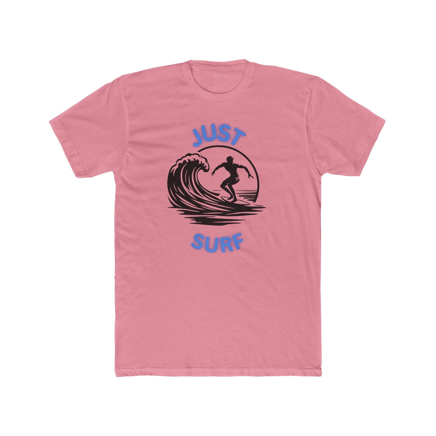 Just Surf Women's Tshirts, surfer tees, beach, waves, ocean vibe tees