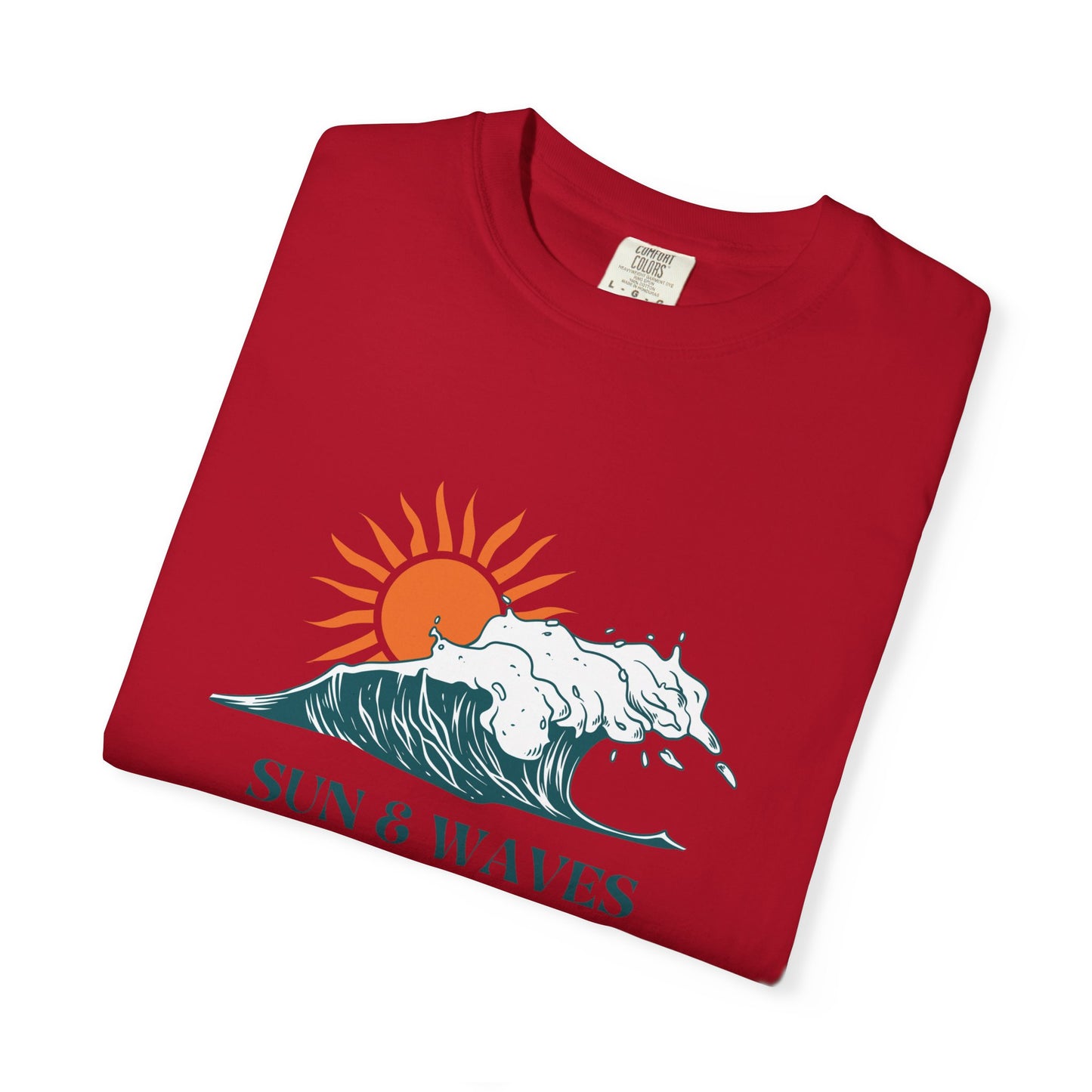 Sun & Waves Chaser Unisex T-Shirt, Beach Vibes Shirt, Summer Casual Wear, Surfing Apparel, Gift for Ocean Lovers