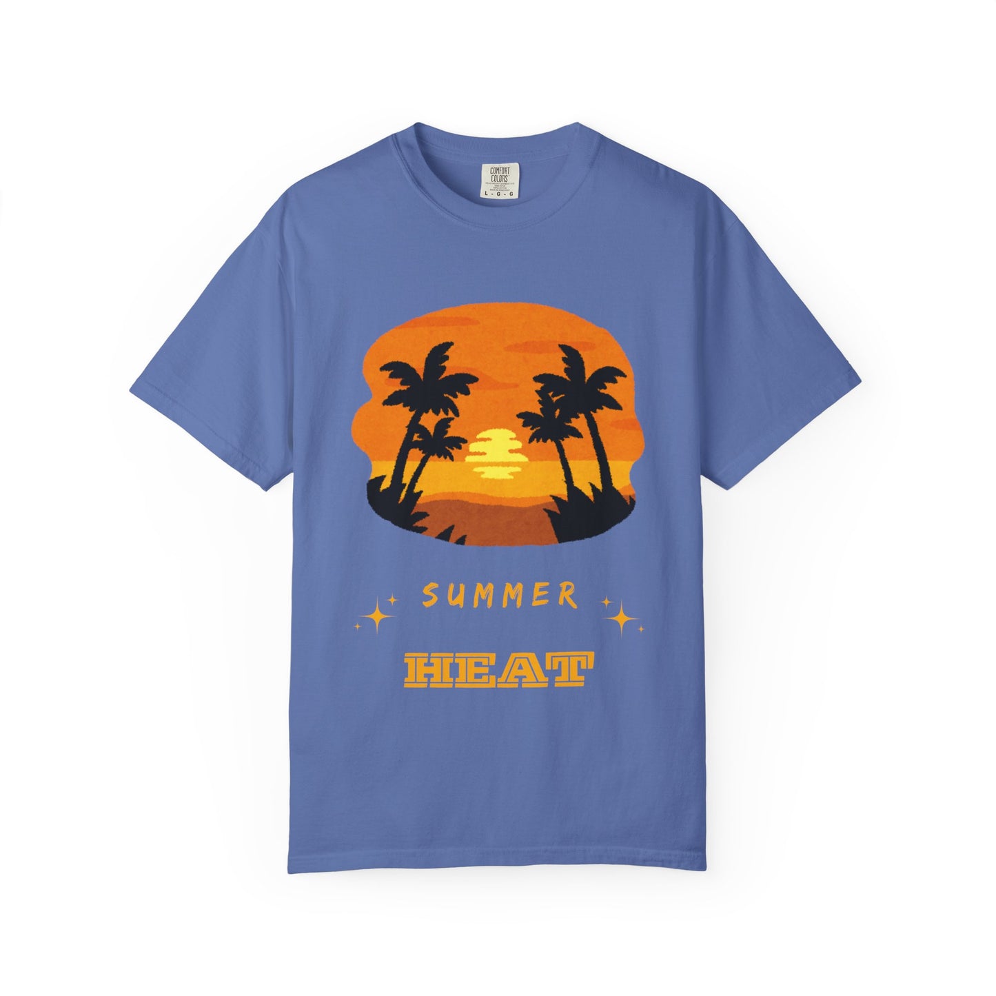 Summer Heat Men's T-Shirt, graphic summer tee, vacation tee, beach t-shirt