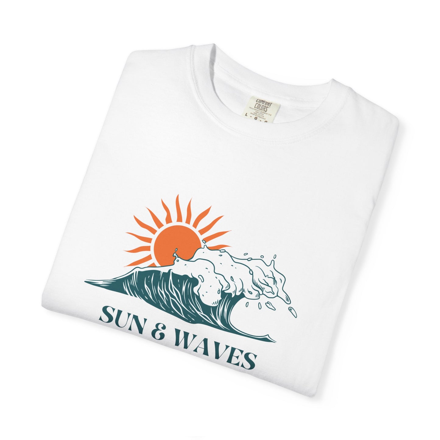 Sun & Waves Chaser Unisex T-Shirt, Beach Vibes Shirt, Summer Casual Wear, Surfing Apparel, Gift for Ocean Lovers
