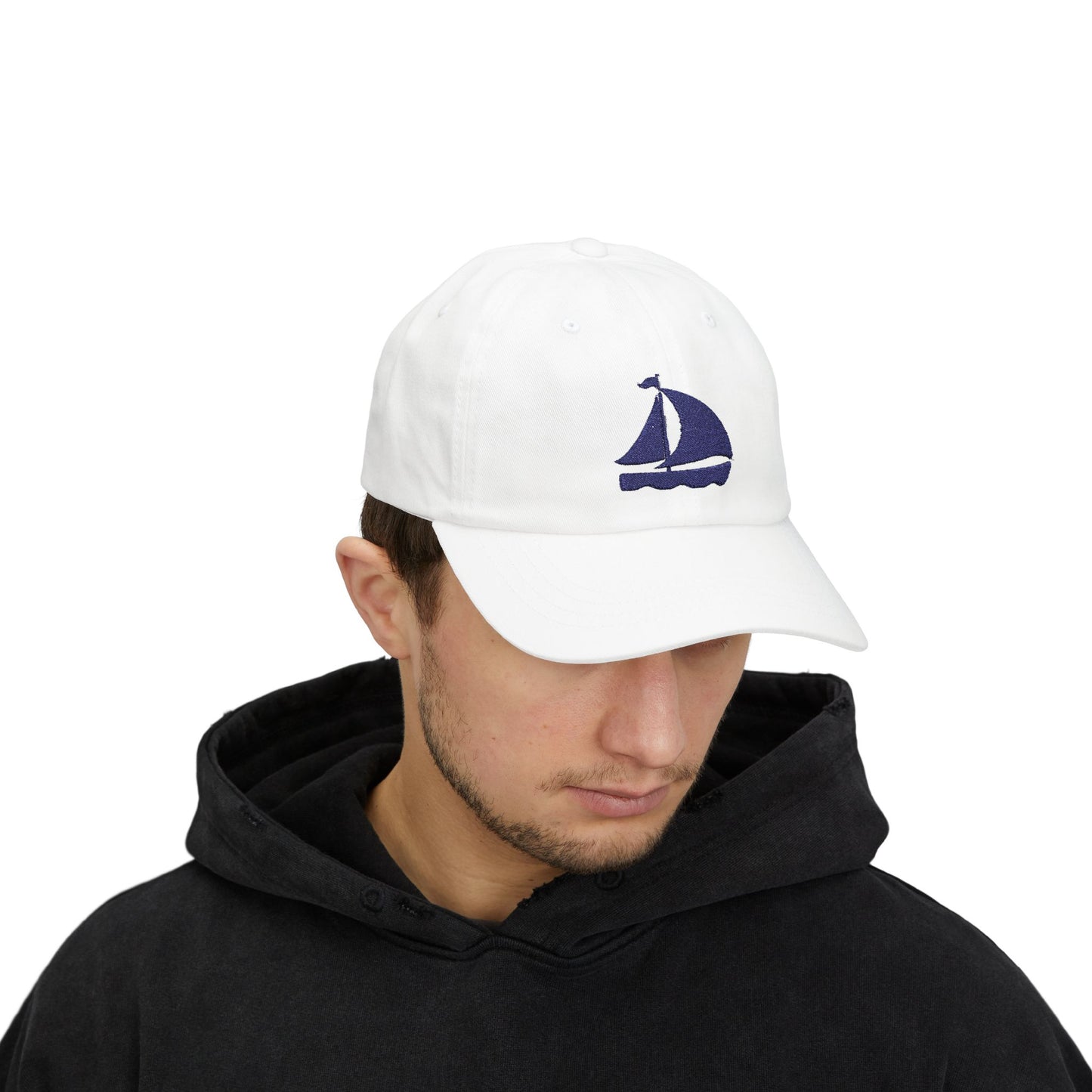 Sailboat Classic Dad Cap | Nautical Style, Beach Essential, Summer Accessory, Gift for Sailors, Casual Everyday Hat