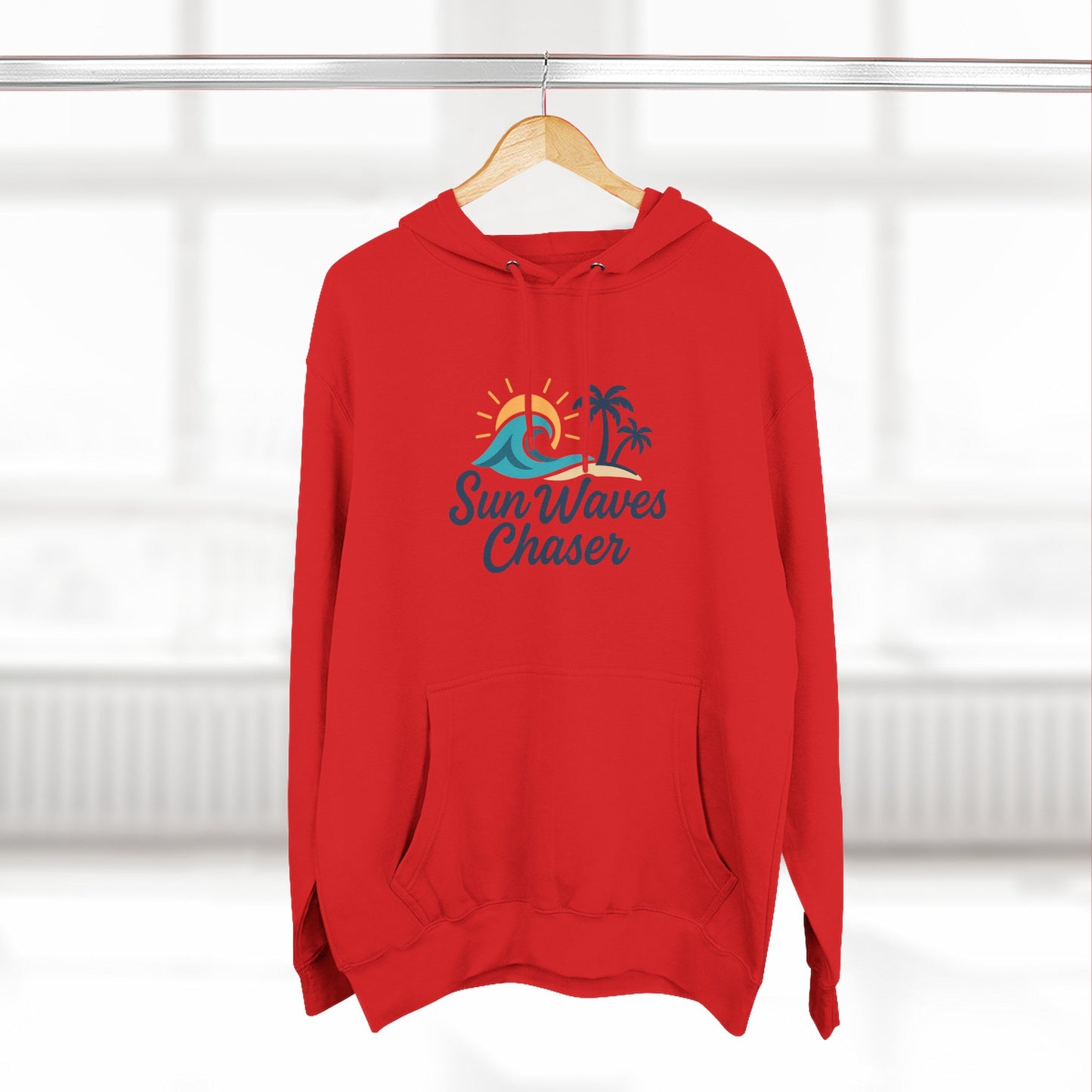 Cozy Beach Hoodie for Wave Lovers | Perfect for Summer, Gift for Surfers, Travel, or Casual Days