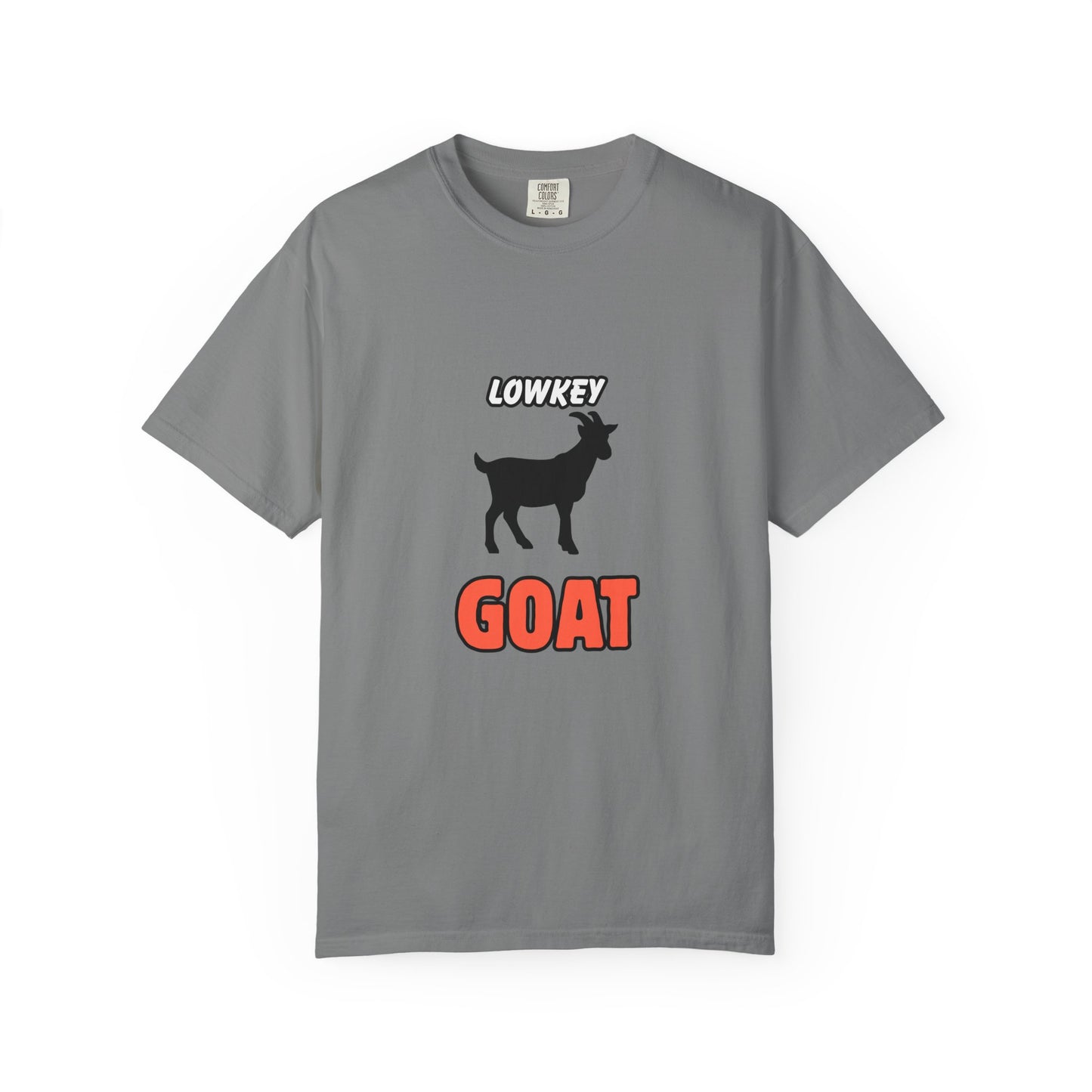 GOAT Unisex Garment-Dyed T-Shirt, Funny Tee for Animal Lovers, Gifts for Friends, CasualWear, Lowkey Humor Shirt