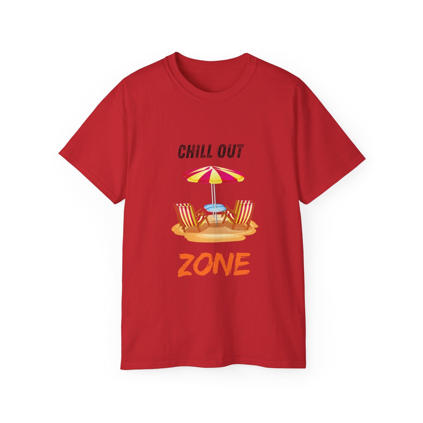 Chill Out Zone Men's T-shirt, every season t-shirt, summer vibes, beach wear