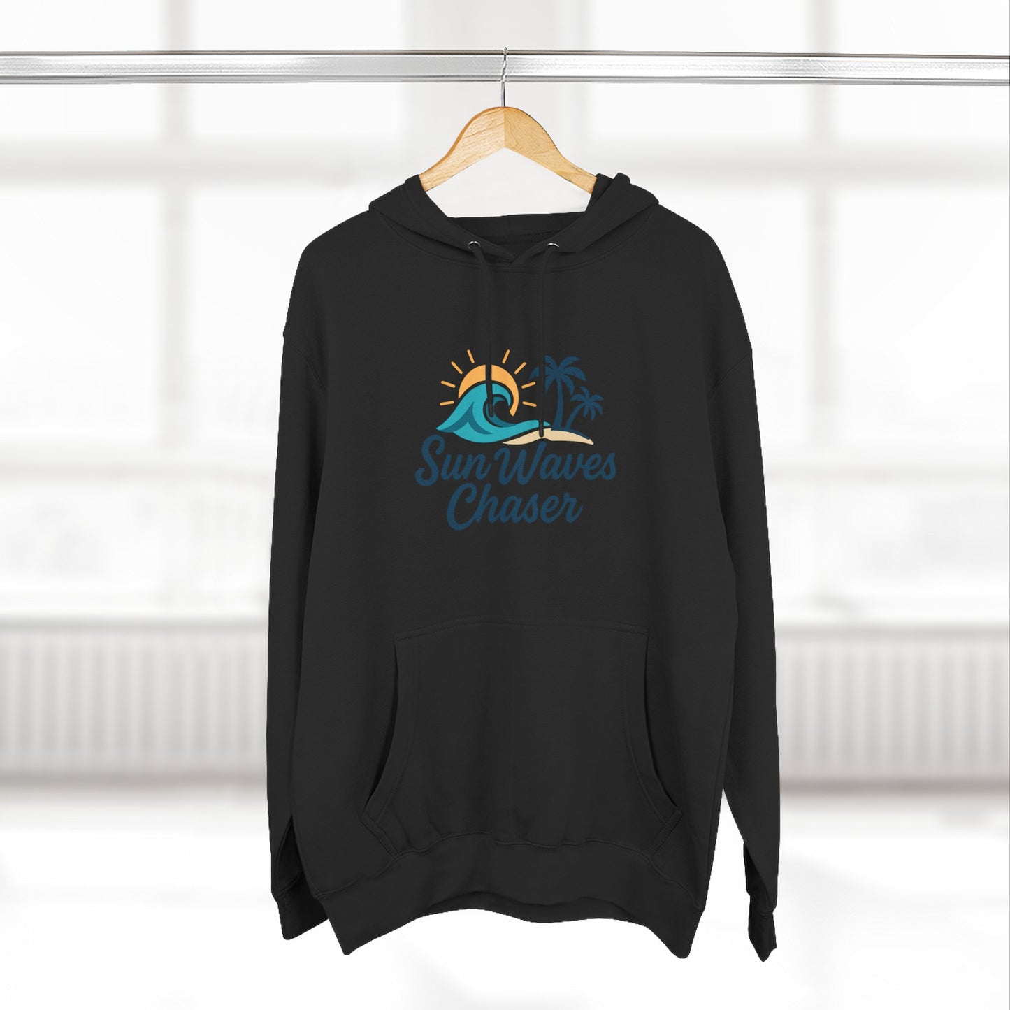 Cozy Beach Hoodie for Wave Lovers | Perfect for Summer, Gift for Surfers, Travel, or Casual Days