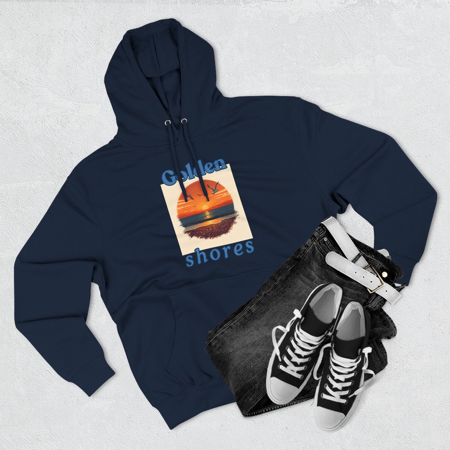 Cozy Sunset Hoodie, Perfect for Beach Lovers, Ideal for Casual Wear, Great Gift for Friends, Summer Chill Sessions
