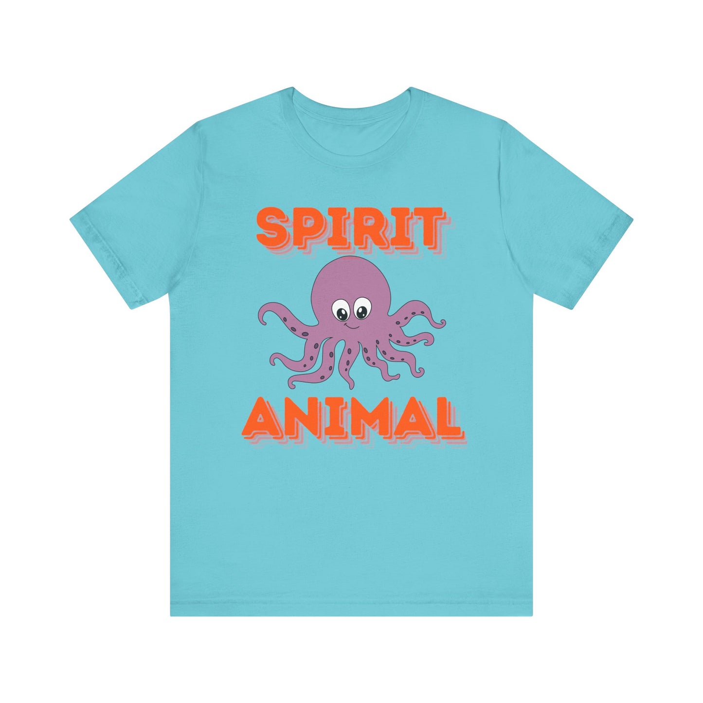 Octopus Spirit Animal T-shirt, unisex tees, funny shirts, silly tees, everyday apparel