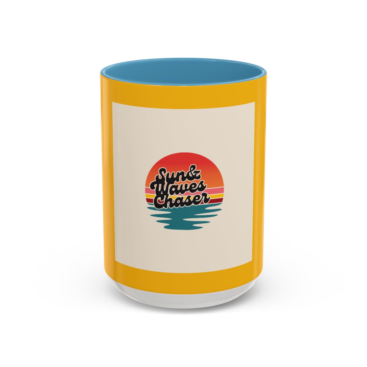 Sunset Vibes Coffee Mug, Beach Lover Gift, Vacation Memento, Surf Aesthetic, Summer Decor
