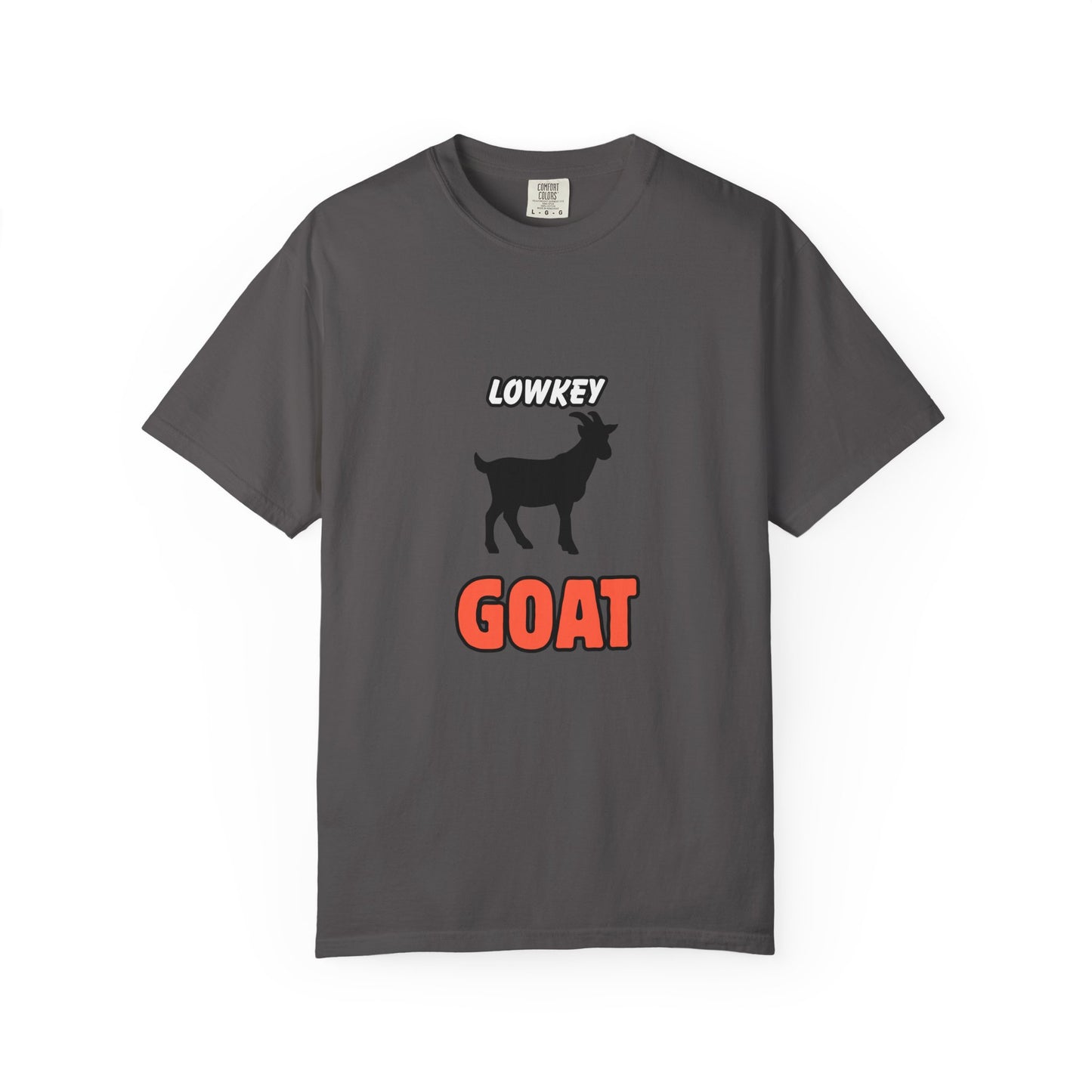 GOAT Unisex Garment-Dyed T-Shirt, Funny Tee for Animal Lovers, Gifts for Friends, CasualWear, Lowkey Humor Shirt