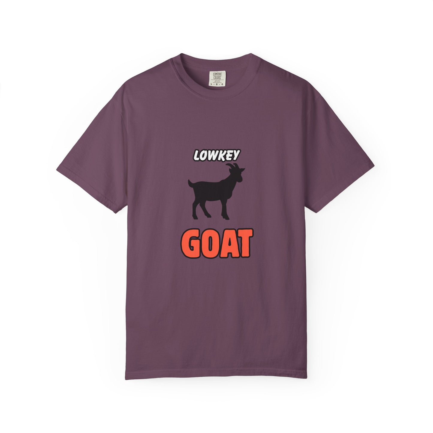 GOAT Unisex Garment-Dyed T-Shirt, Funny Tee for Animal Lovers, Gifts for Friends, CasualWear, Lowkey Humor Shirt