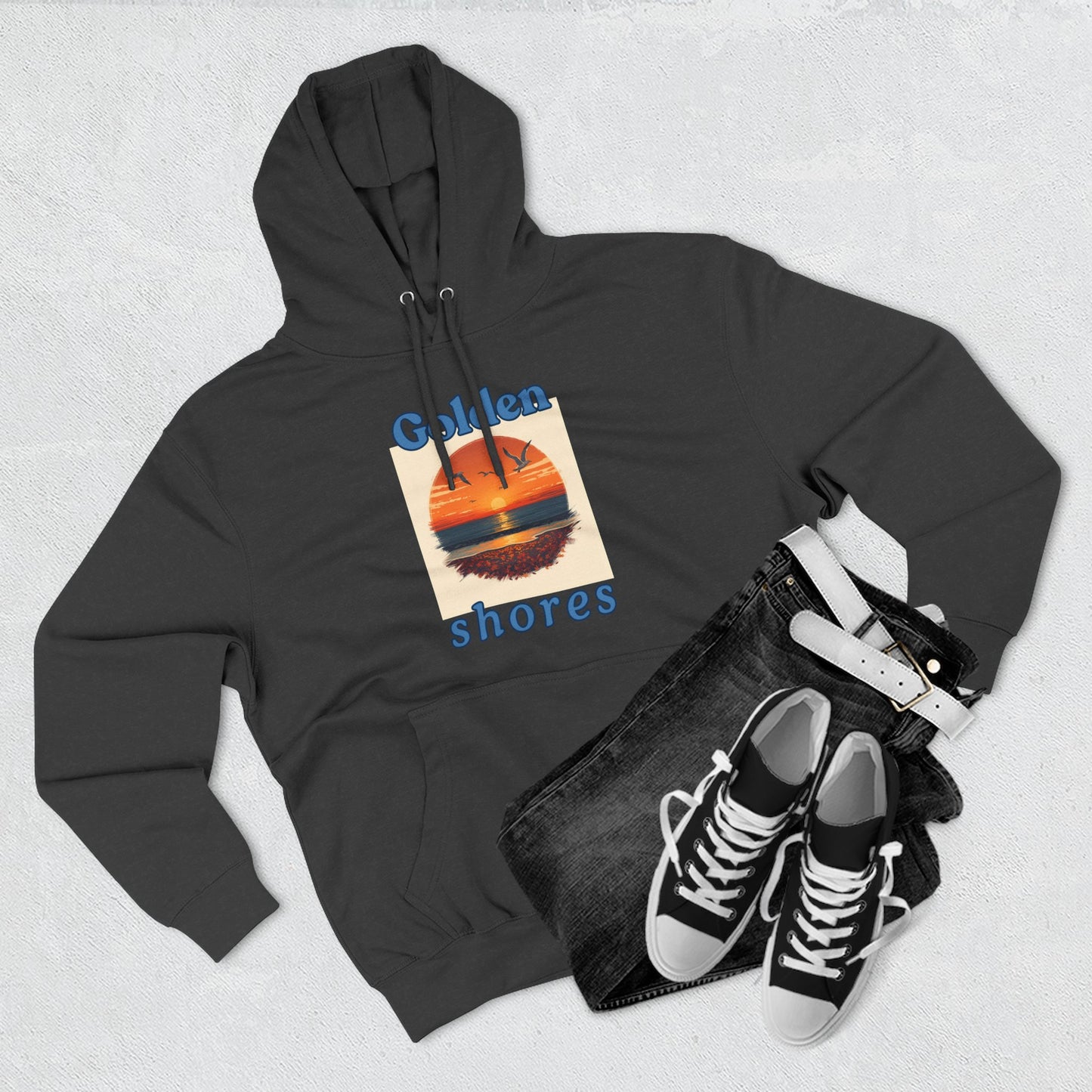 Cozy Sunset Hoodie, Perfect for Beach Lovers, Ideal for Casual Wear, Great Gift for Friends, Summer Chill Sessions