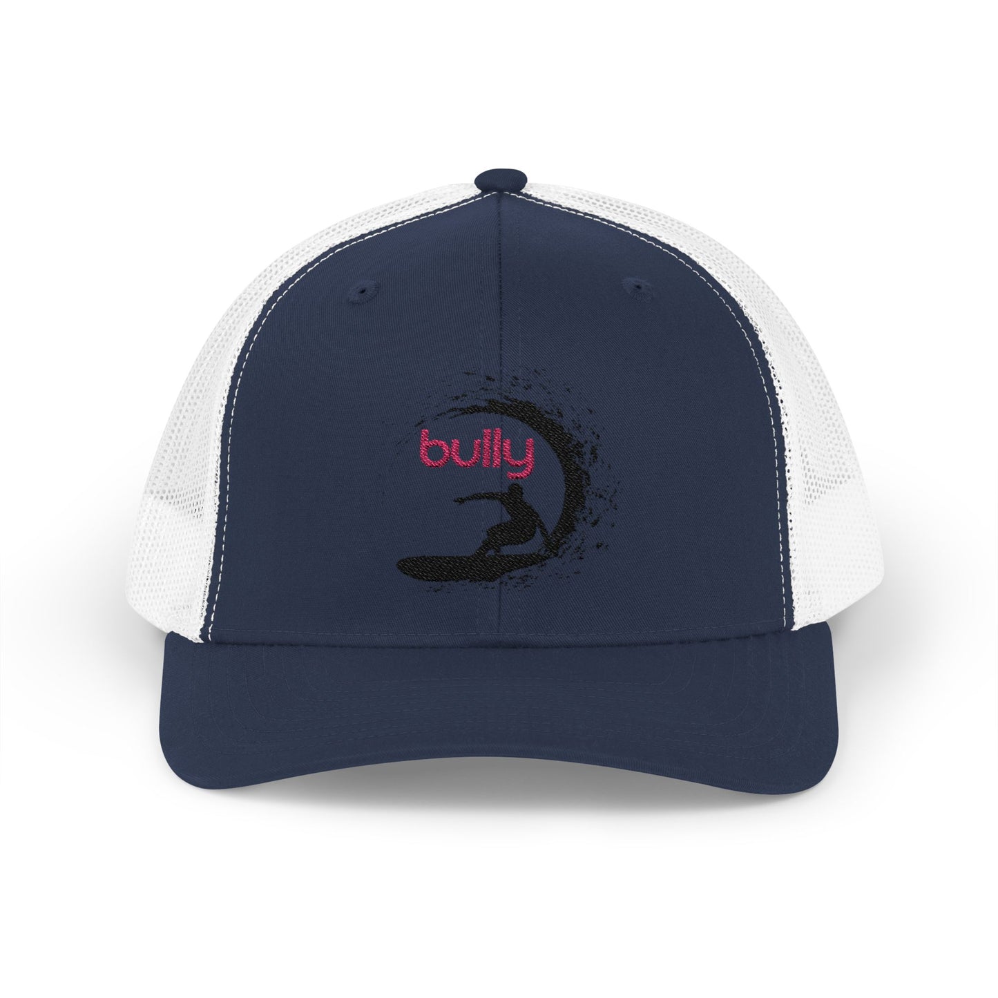 Surf Bully Stylish Snapback Trucker Cap with Unique Design, Perfect for Outdoor Adventures, Casual Wear, and Gifts