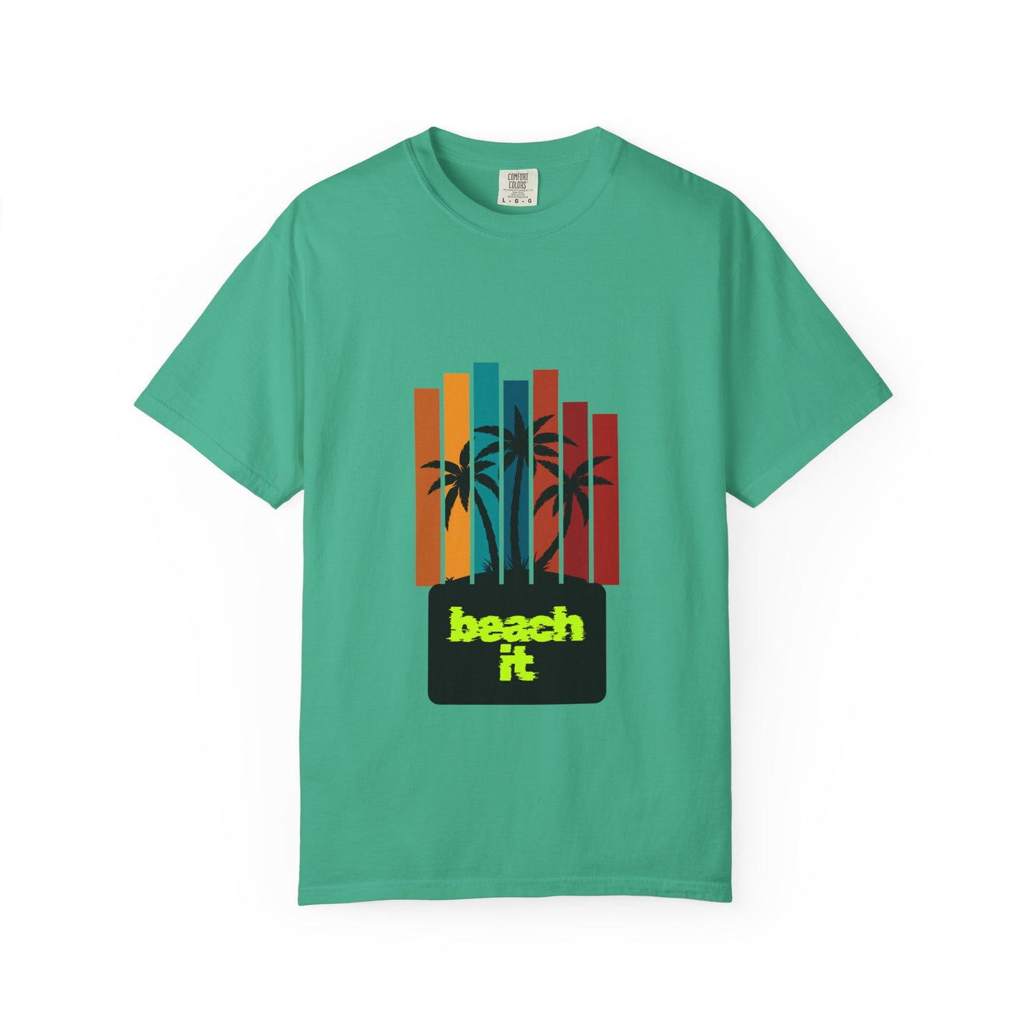 Beach IT Men's T-shirt, ocean tee, vacation tee, fall t-shirt, summer t-shirt