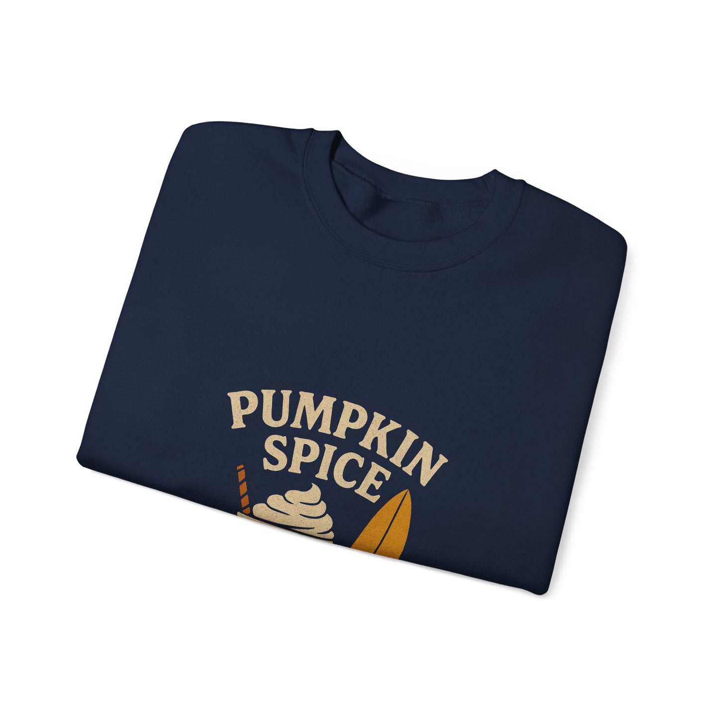 Cozy Pumpkin Spice Sweatshirt for Fall Vibes, Perfect for Autumn, Thanksgiving, Casual Wear, Gift for Her, Beach Bonfire