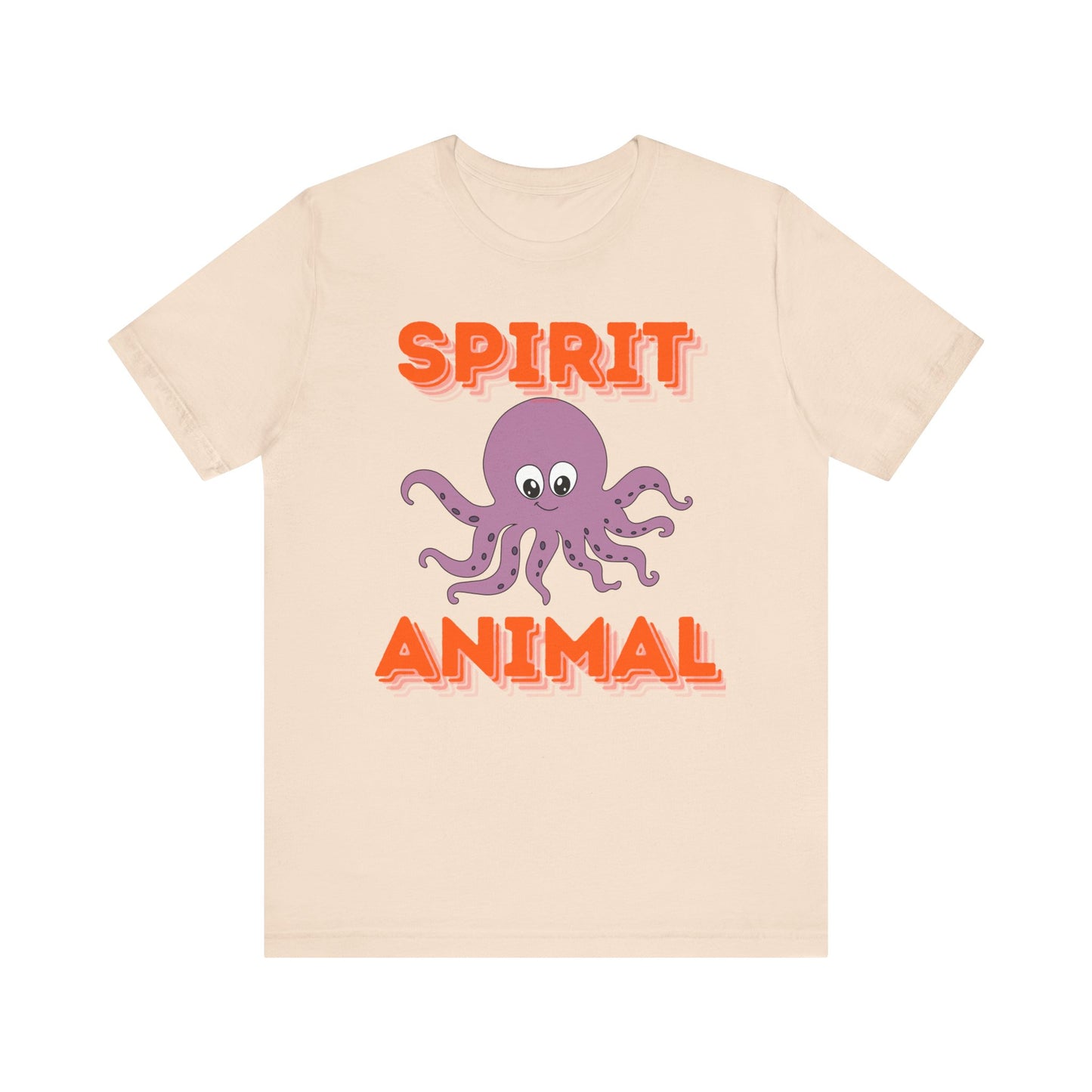 Octopus Spirit Animal T-shirt, unisex tees, funny shirts, silly tees, everyday apparel