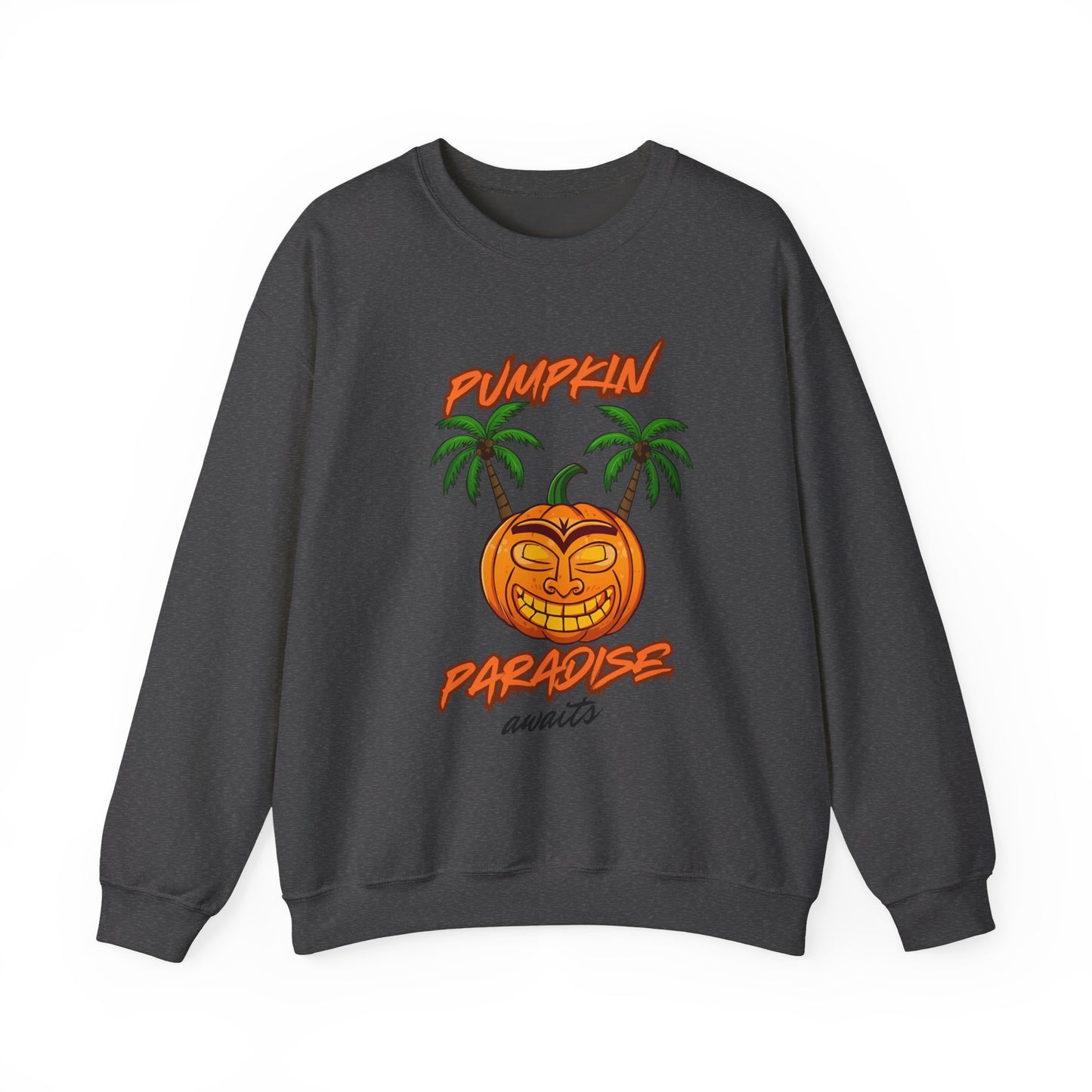 Pumpkin Paradise Crewneck Sweatshirt | Cozy Fall Fashion, Halloween Apparel, Unisex Sweatshirt, Pumpkin Lover Gift, Autumn Style