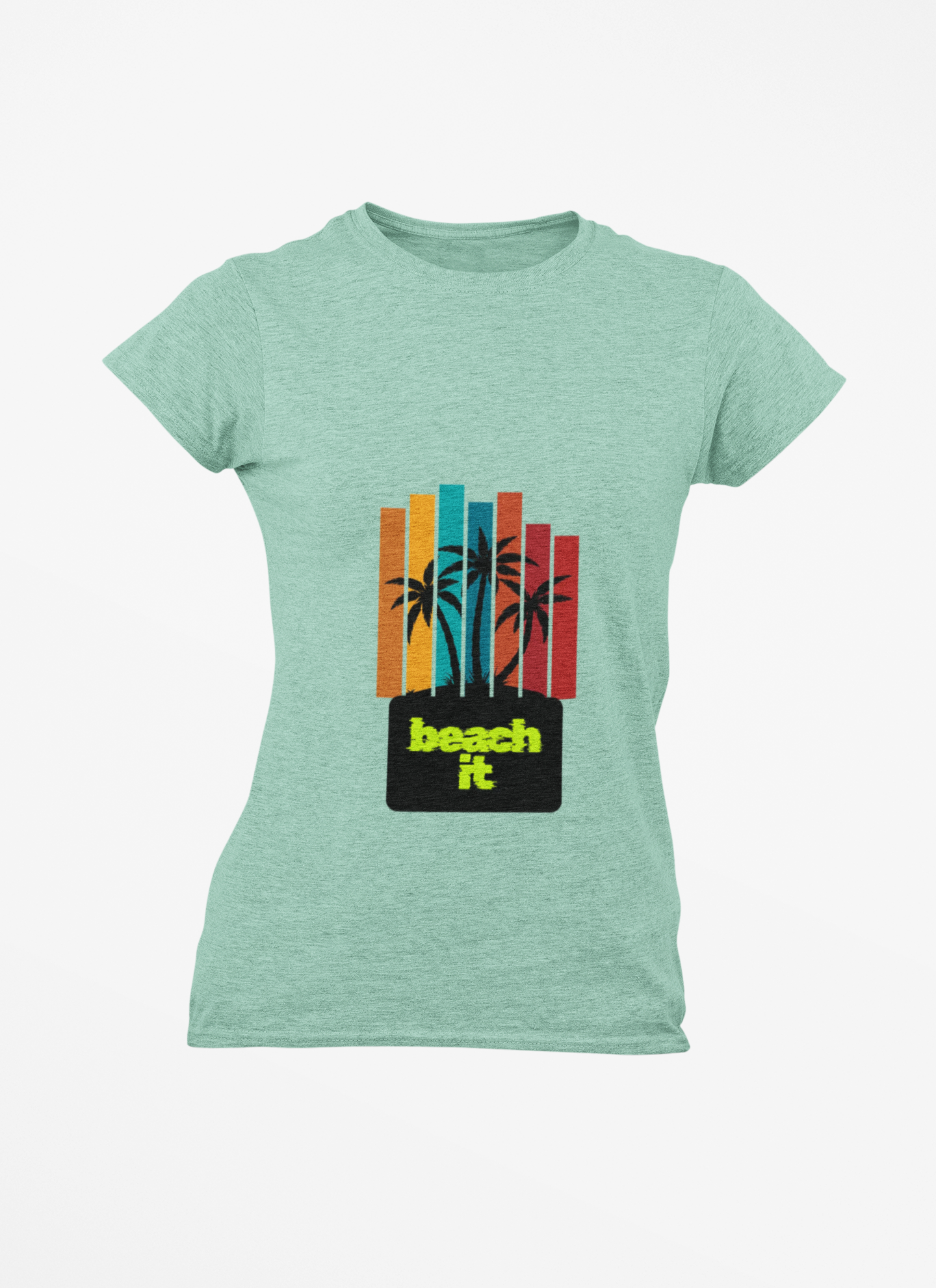 Beach IT T-shirt, Women's T-shirt, fun tees, summer, vacation t-shirts, ocean, beach shirt