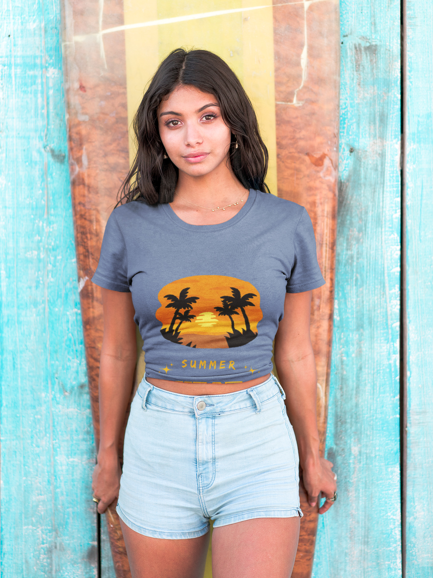 Summer Heat Women's T-shirt, beach, summer, ocean, coastal, summer tees, Beach Trip shirt