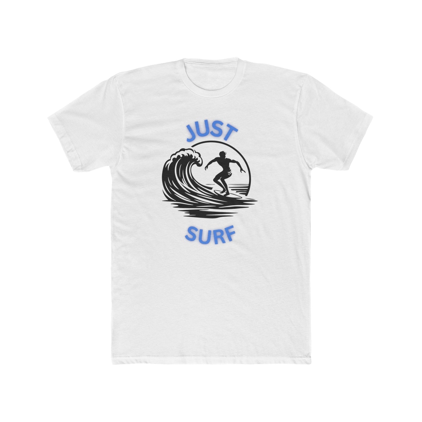 Just Surf Women's Tshirts, surfer tees, beach, waves, ocean vibe tees