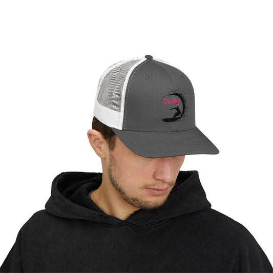 Surf Bully Stylish Snapback Trucker Cap with Unique Design, Perfect for Outdoor Adventures, Casual Wear, and Gifts