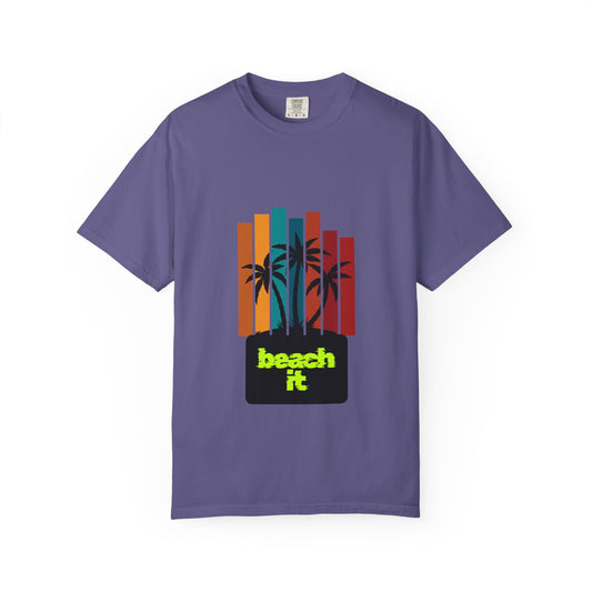 Beach IT Men's T-shirt, ocean tee, vacation tee, fall t-shirt, summer t-shirt