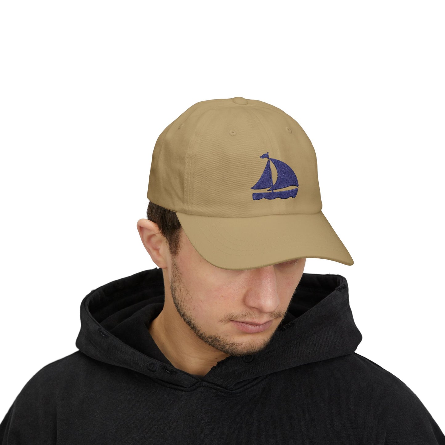 Sailboat Classic Dad Cap | Nautical Style, Beach Essential, Summer Accessory, Gift for Sailors, Casual Everyday Hat